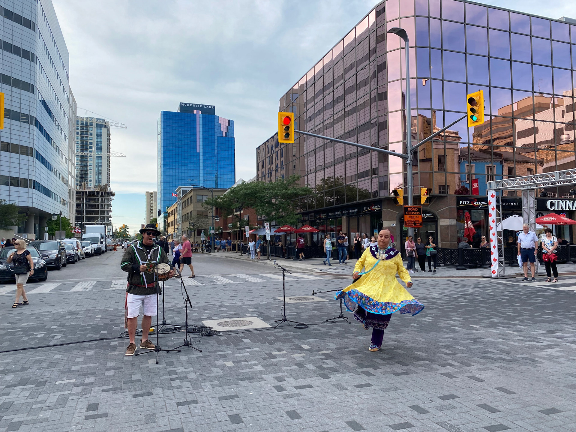 Canada Day 2022 in downtown London