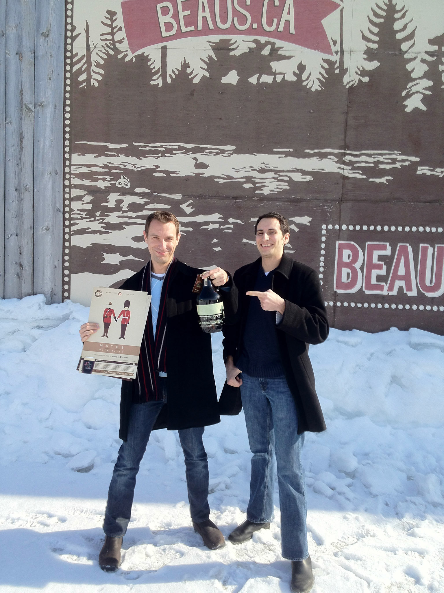 Enroute to Montreal, we stopped at our favourite craft brewery - Beau's All-Natural Brewery