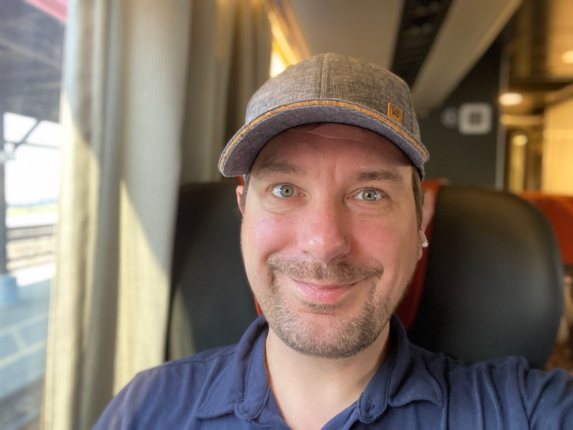 Headed to Toronto on board VIA Rail