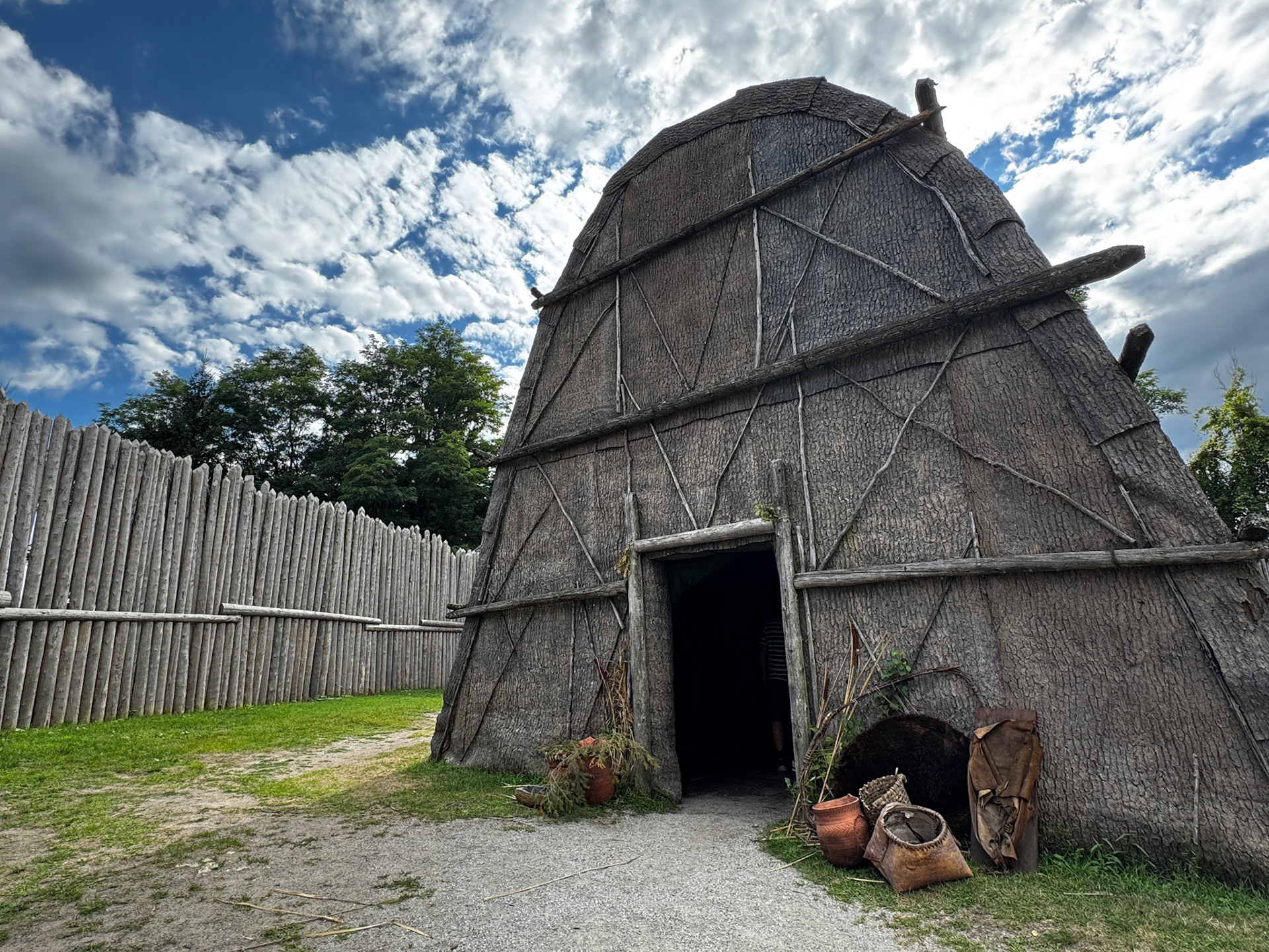 We spent a memorable day touring Sainte-Marie among the Hurons in Midland, Ontario
