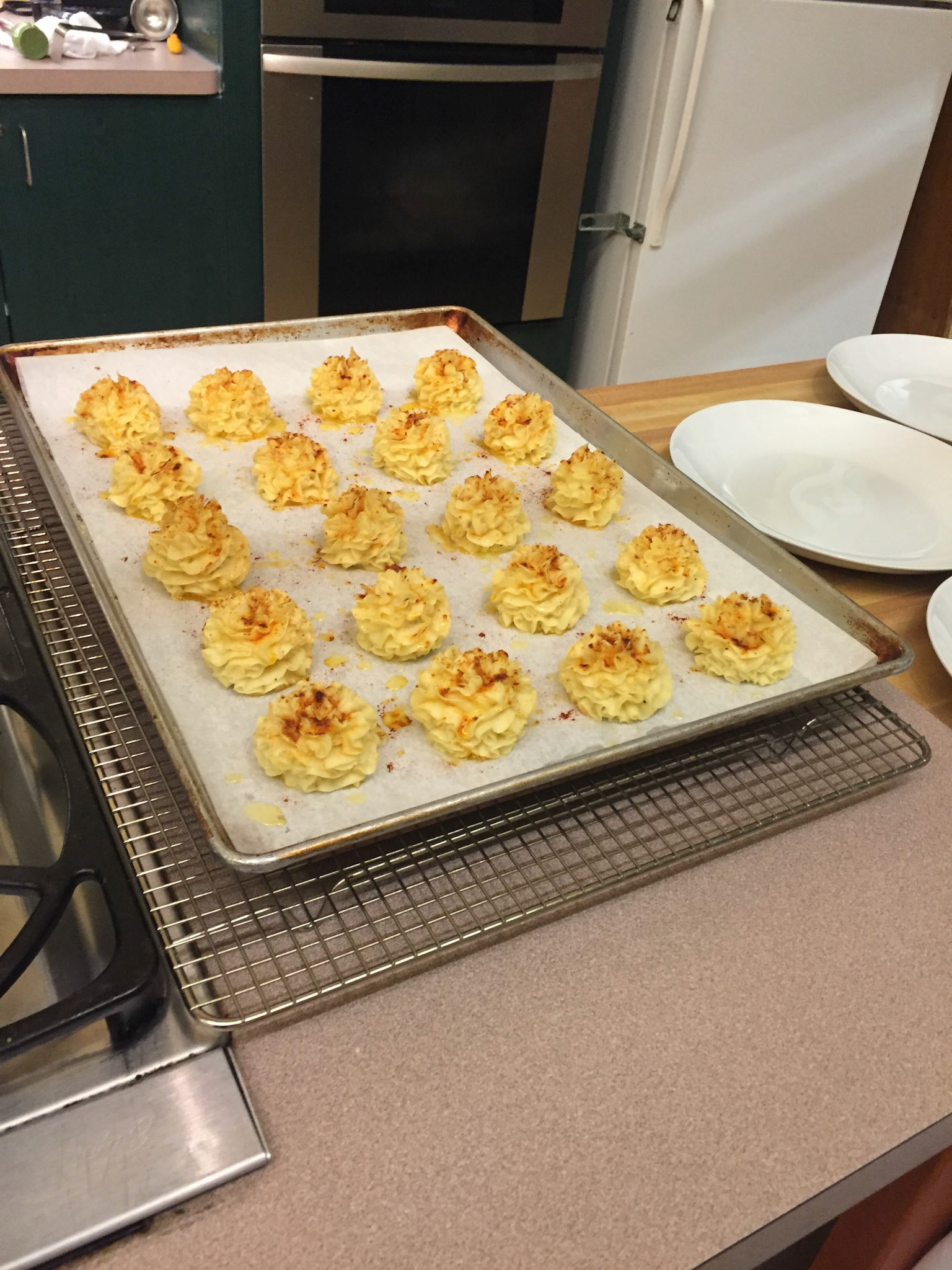 Look at how perfect these potatos look!