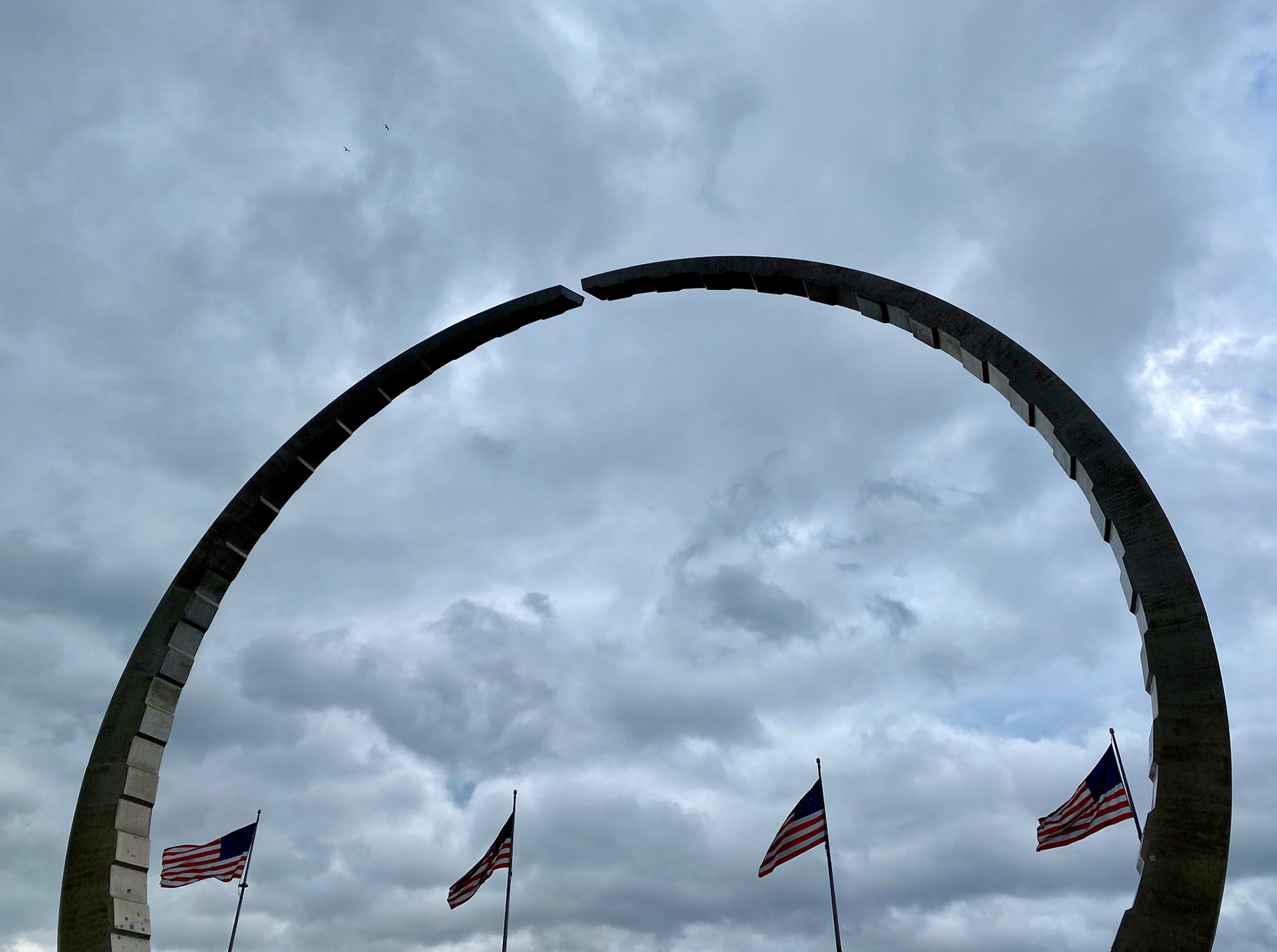 Transcending Monument - Hart Plaza, Detroit. Dedicated to the labour movement in Michigan