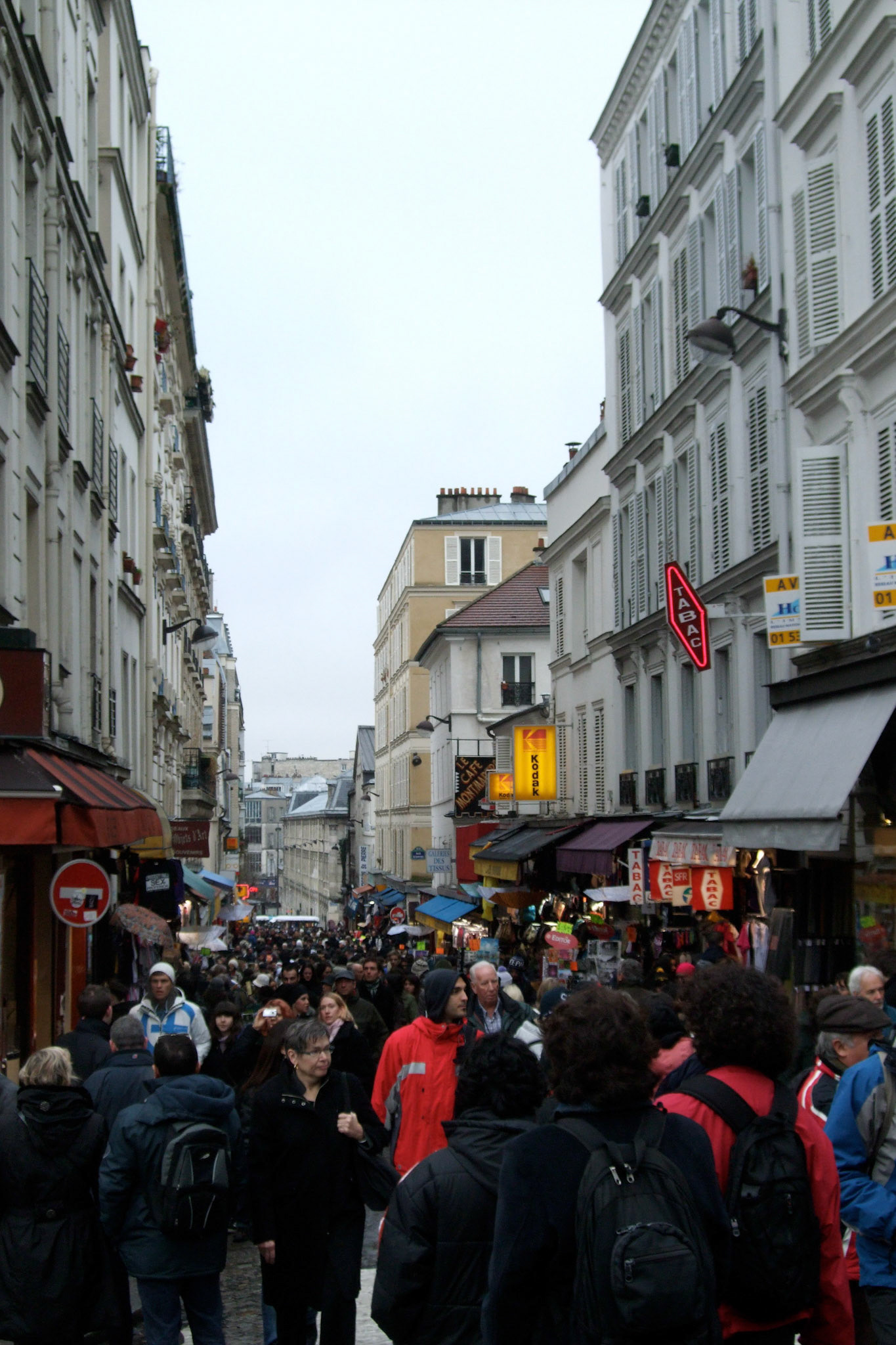 Sacre Coeur is a tourist hotspot even as you get near. Hold on to your wallet!