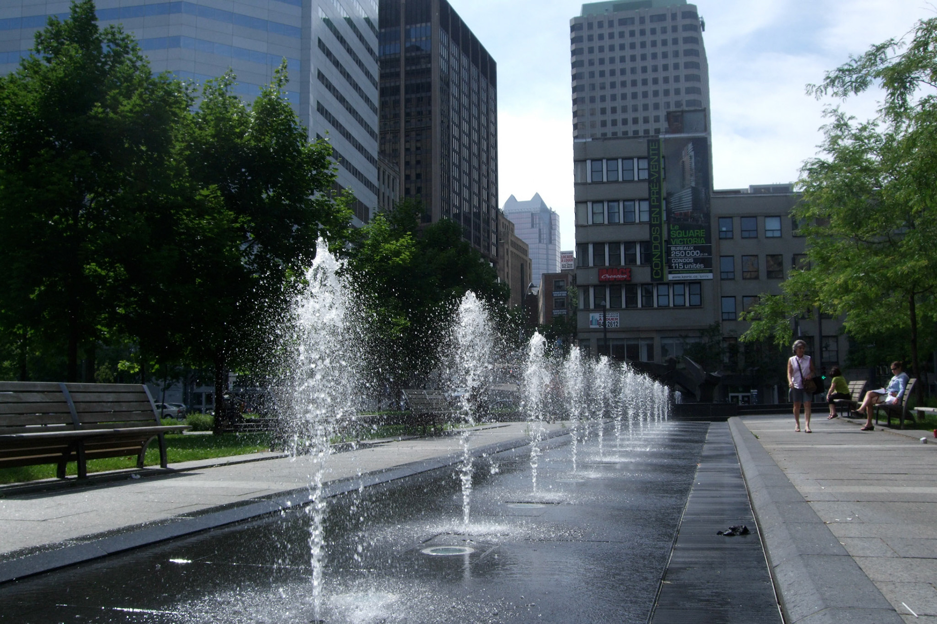 Early summer - perfect weather to visit Montreal