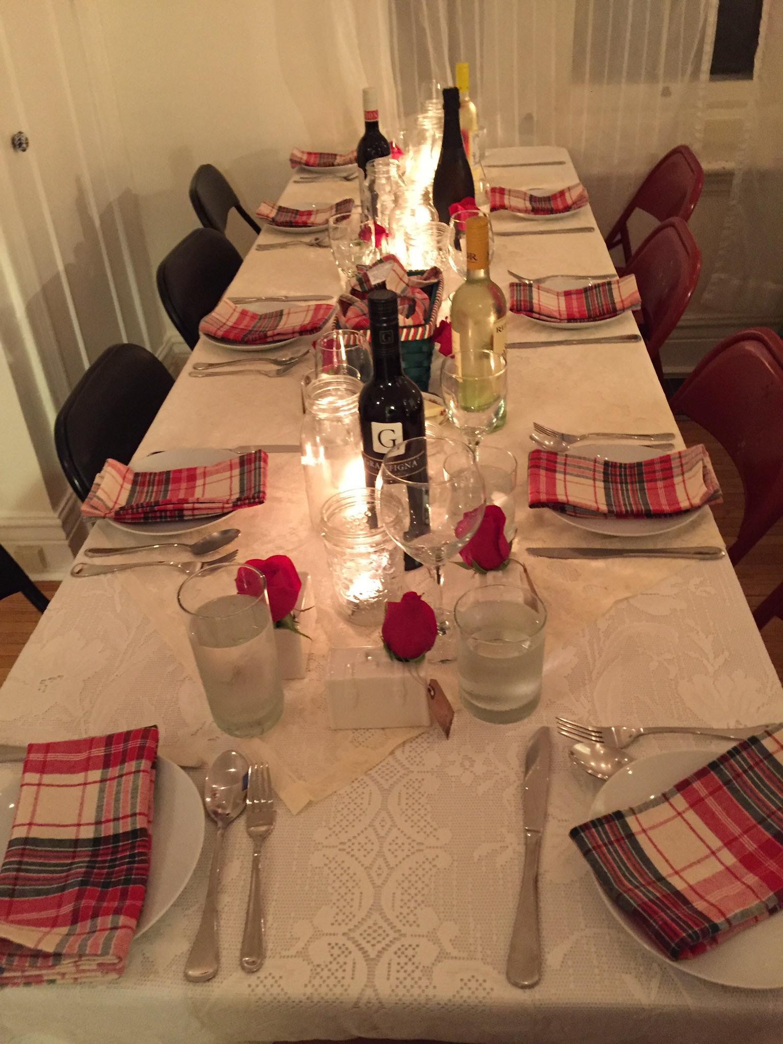 How elegant is this dinner party?!