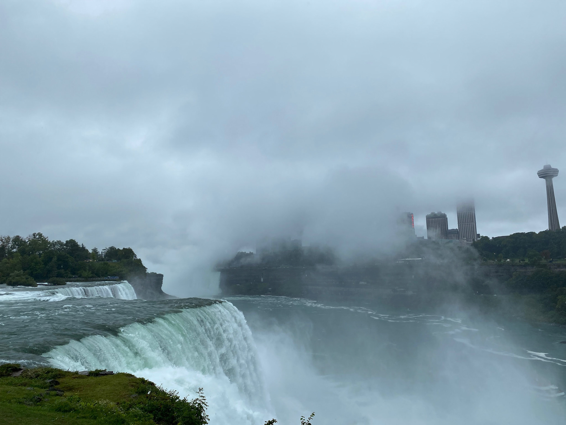 Niagara Falls from the American side