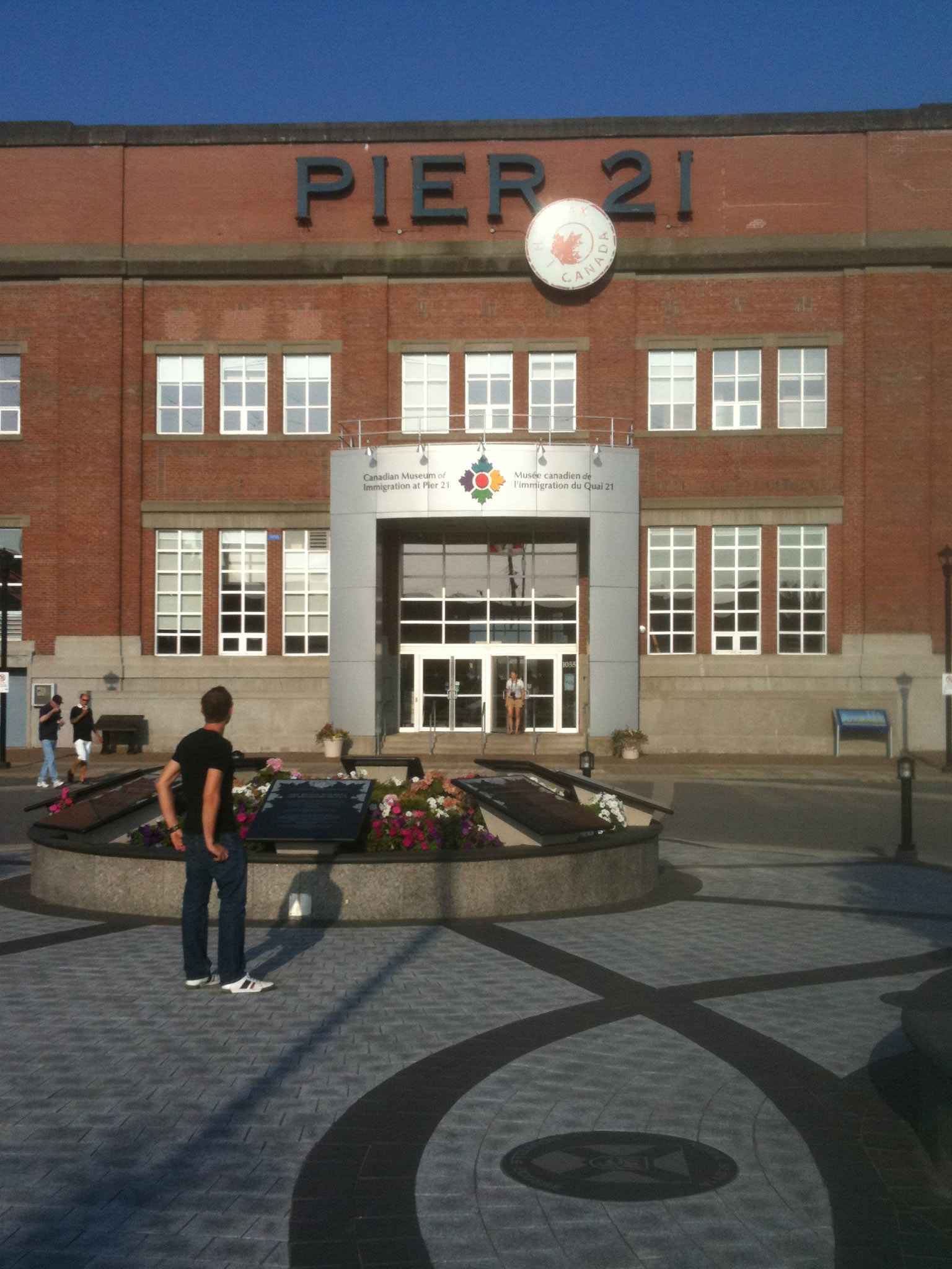 Reflecting with pride on immigrants and Canada Pier 21 in Halifax