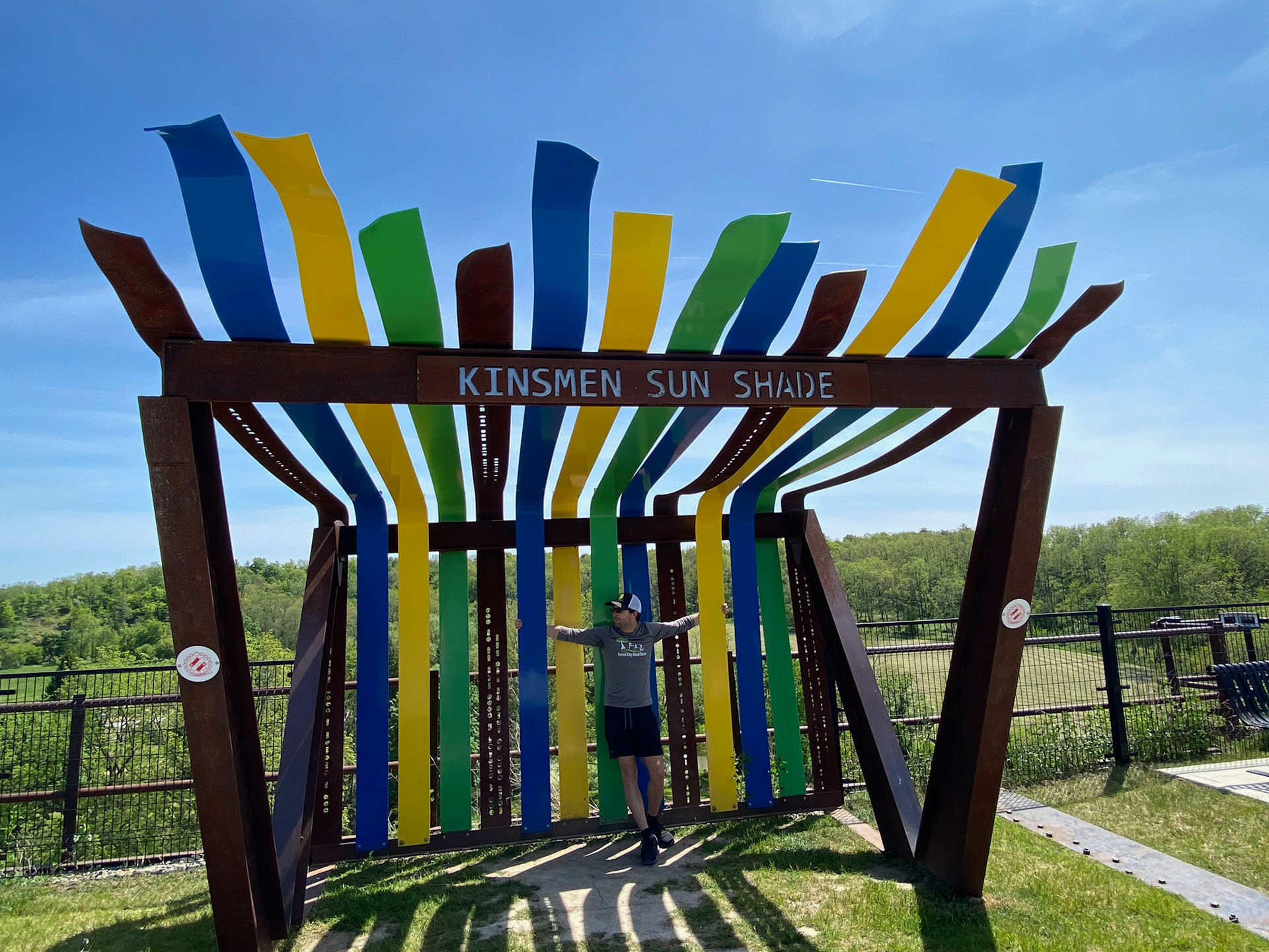 Emerson and I visited St. Thomas Elevated Park