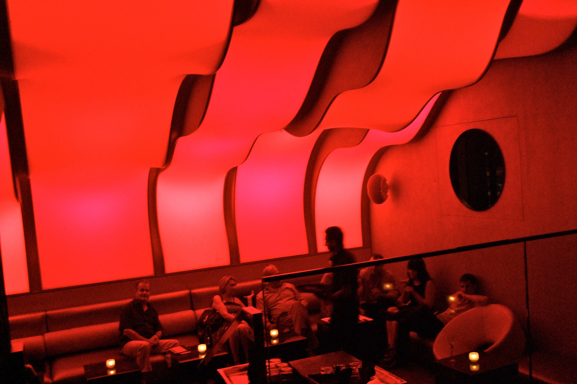 The stylish bar at the W Hotel Montreal