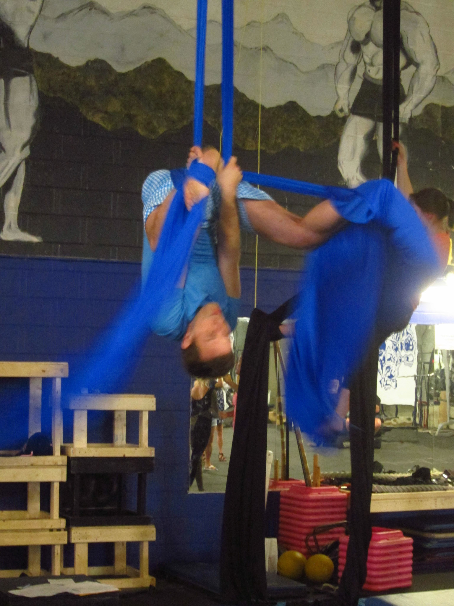 Practicing an inversion