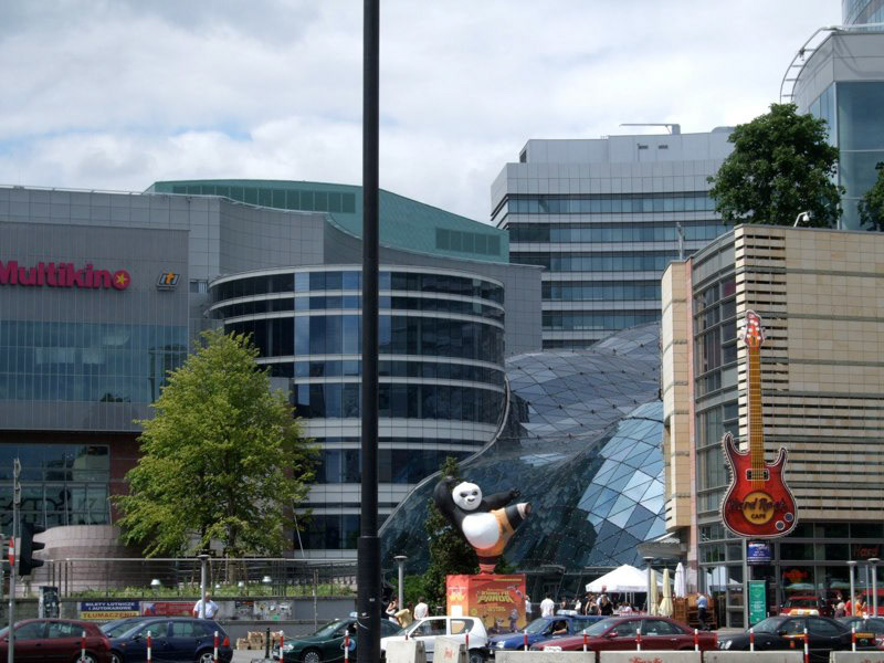 Warsaw, Poland and Baltic Sea