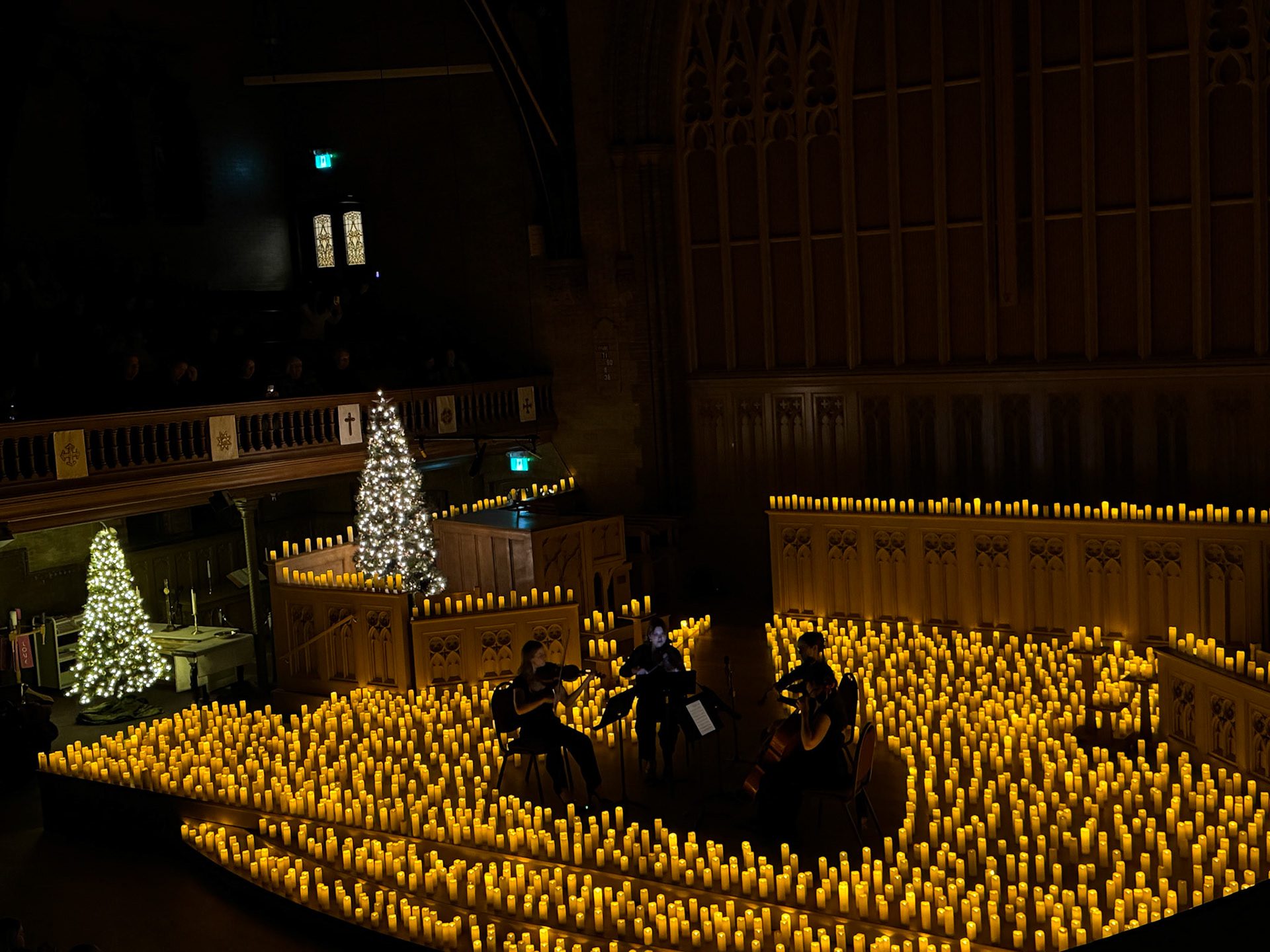 Candlelight Christmas concert by Vintera String Quartet