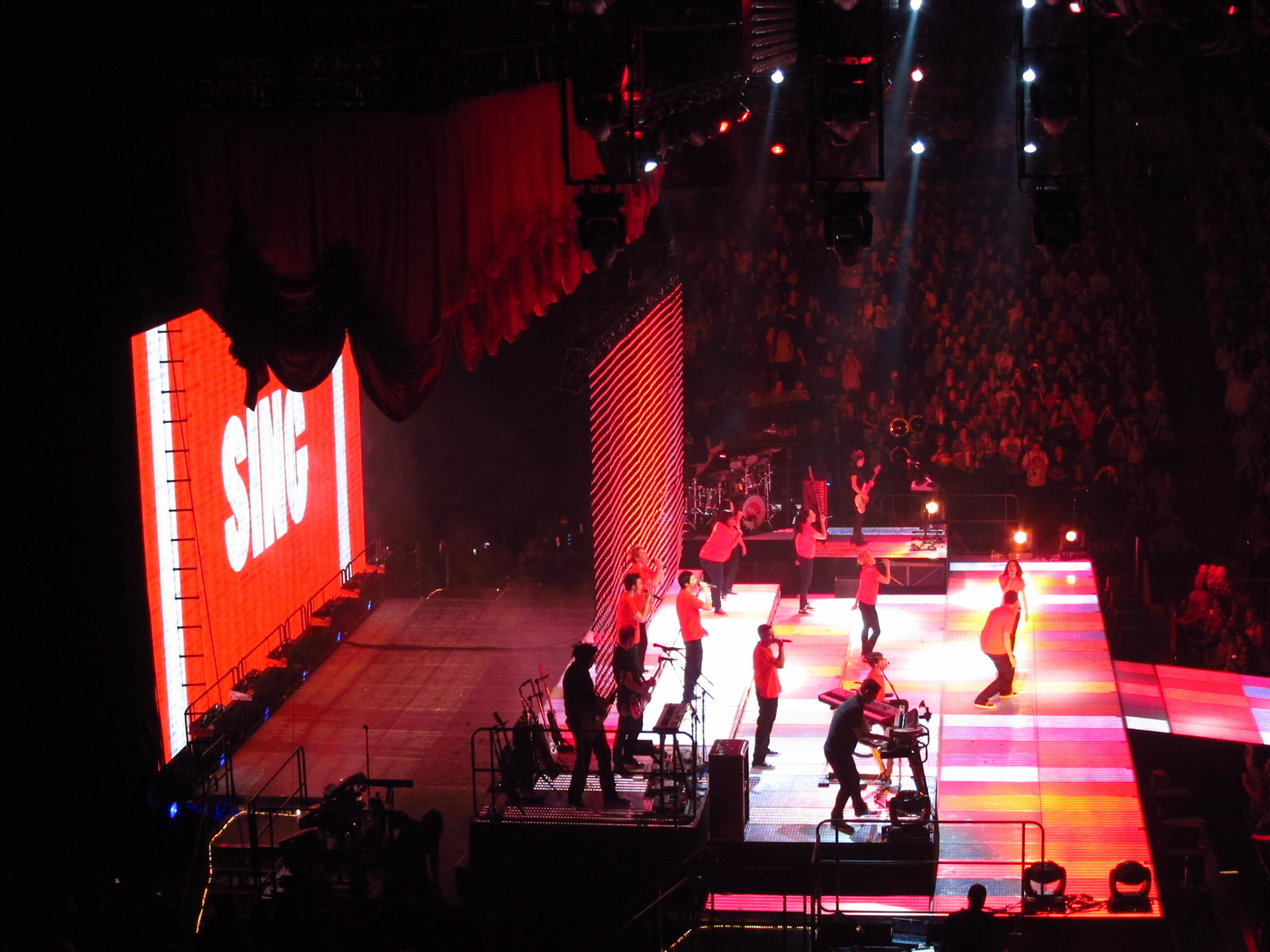 I went in with very high expectations and was blown away that they sounded even better live