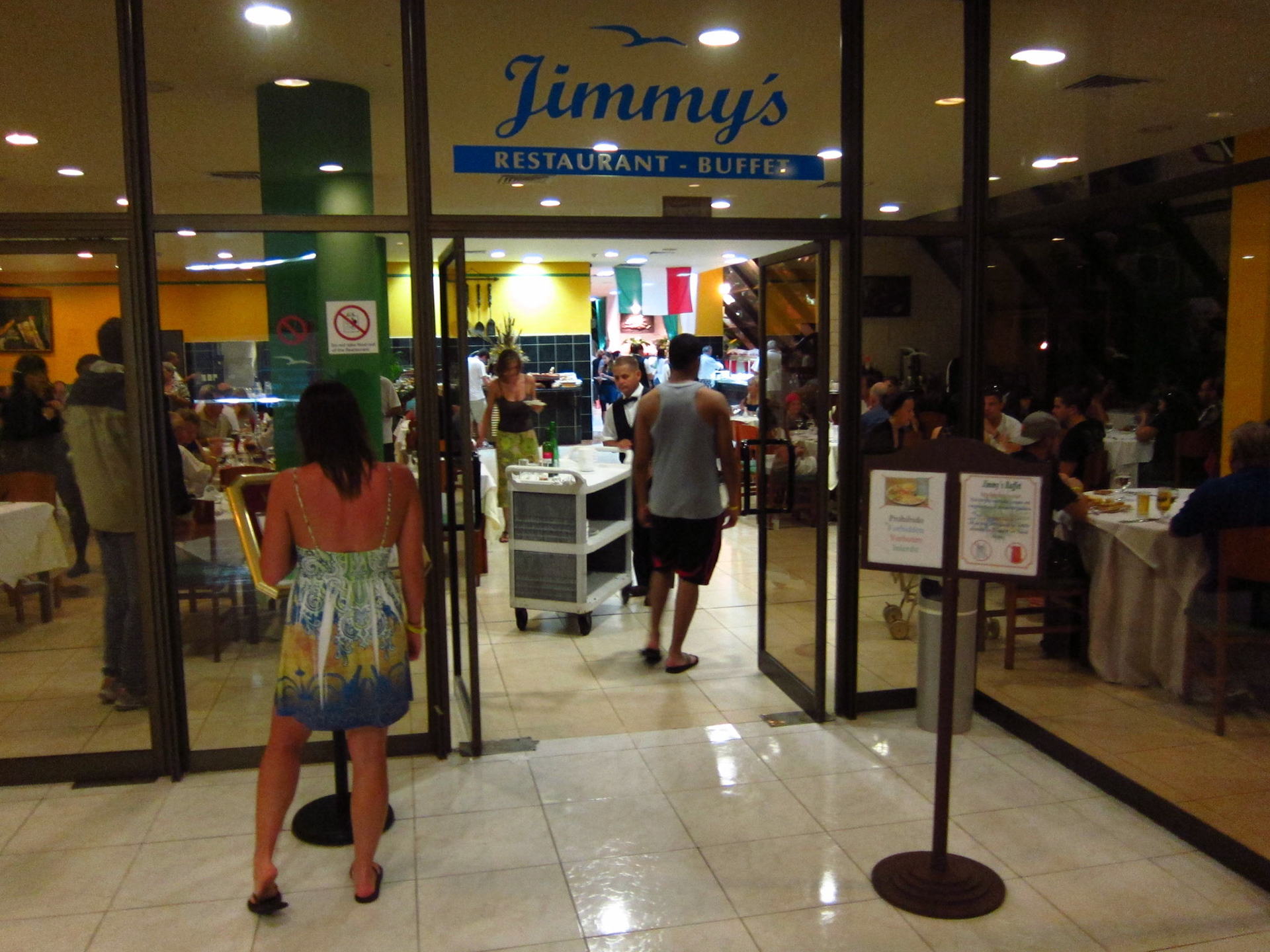 Jimmy's buffet - get it?