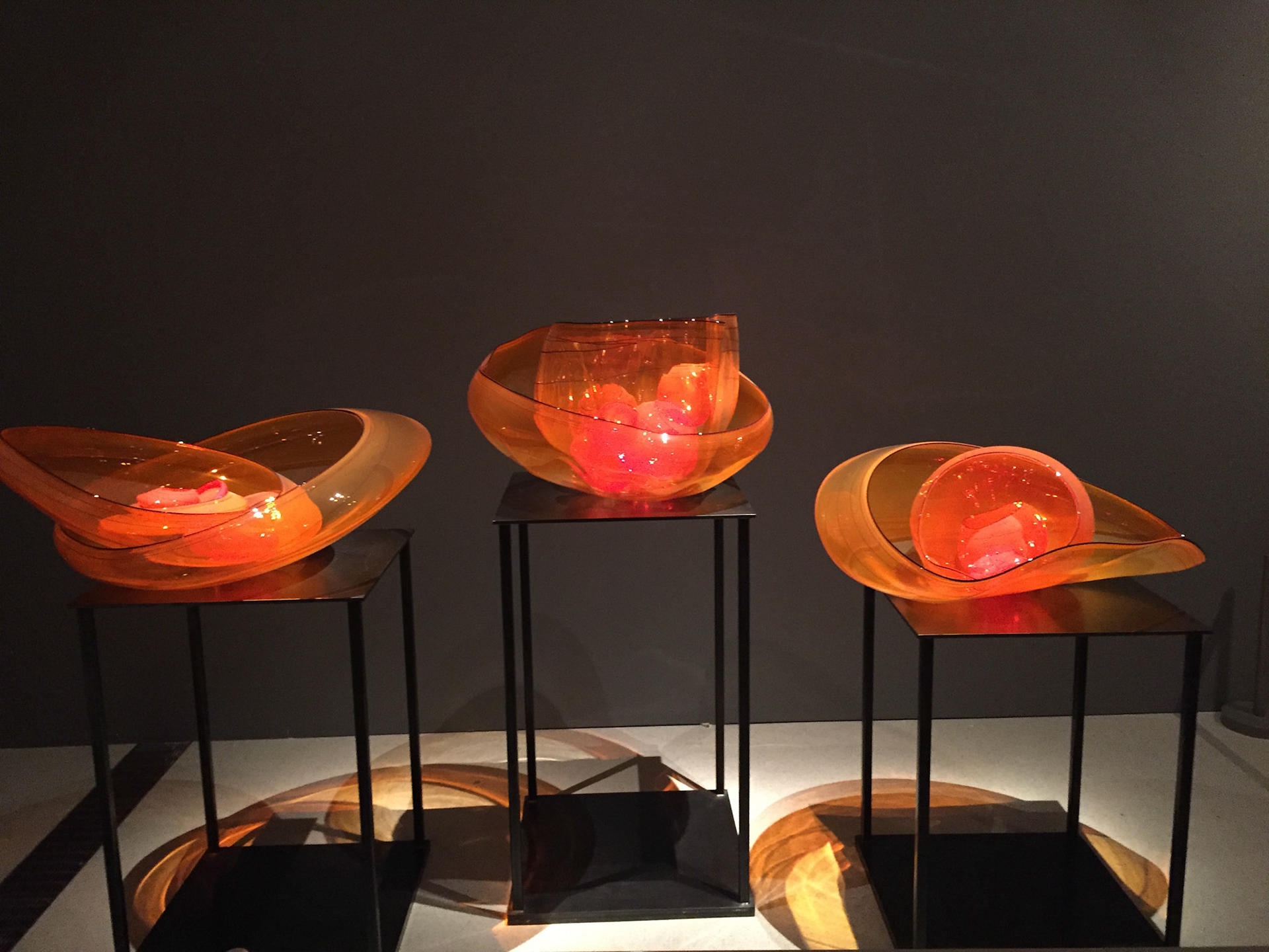 Dale Chihuly's exhibit at the ROM