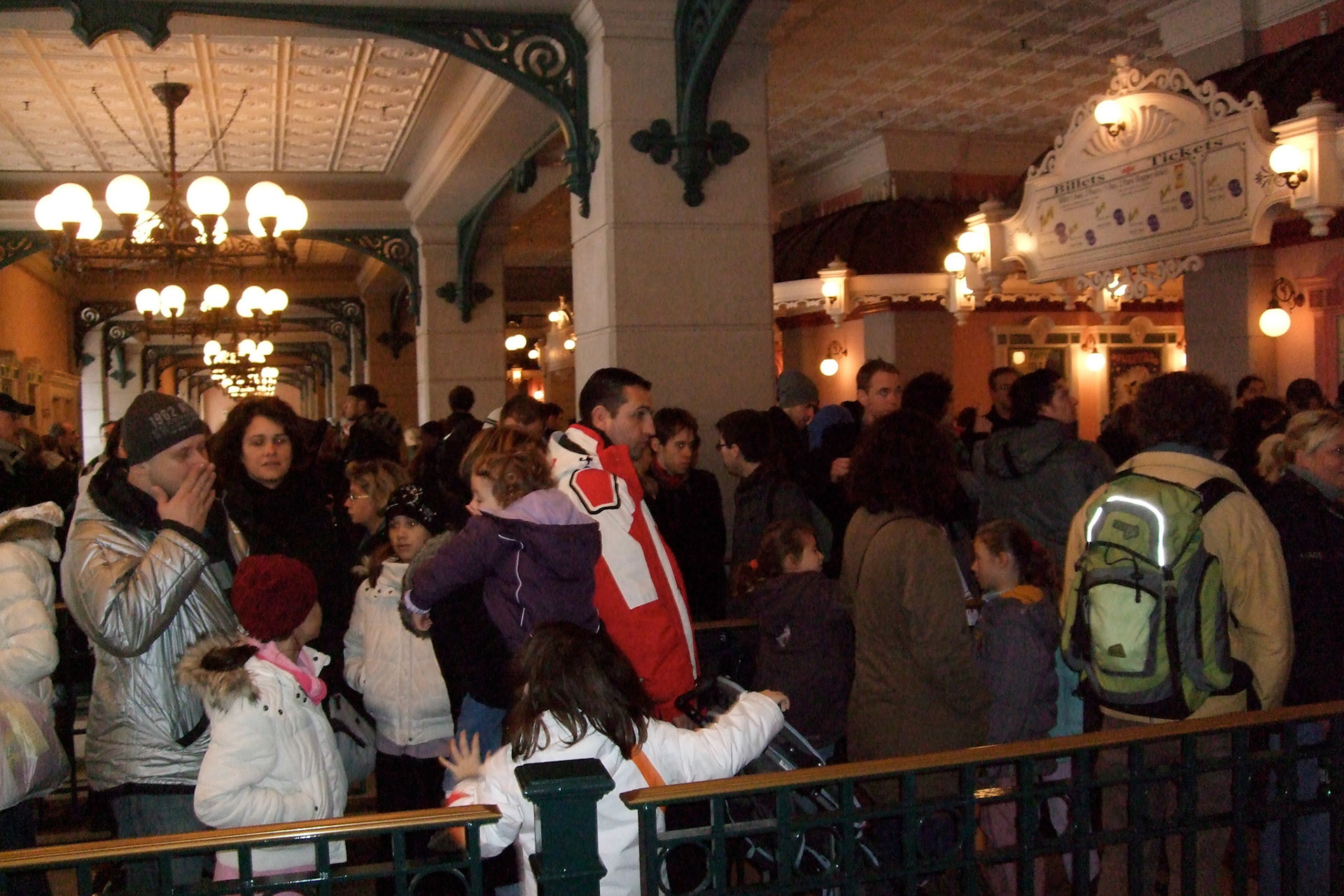 The downside to Disney is spending your day in line