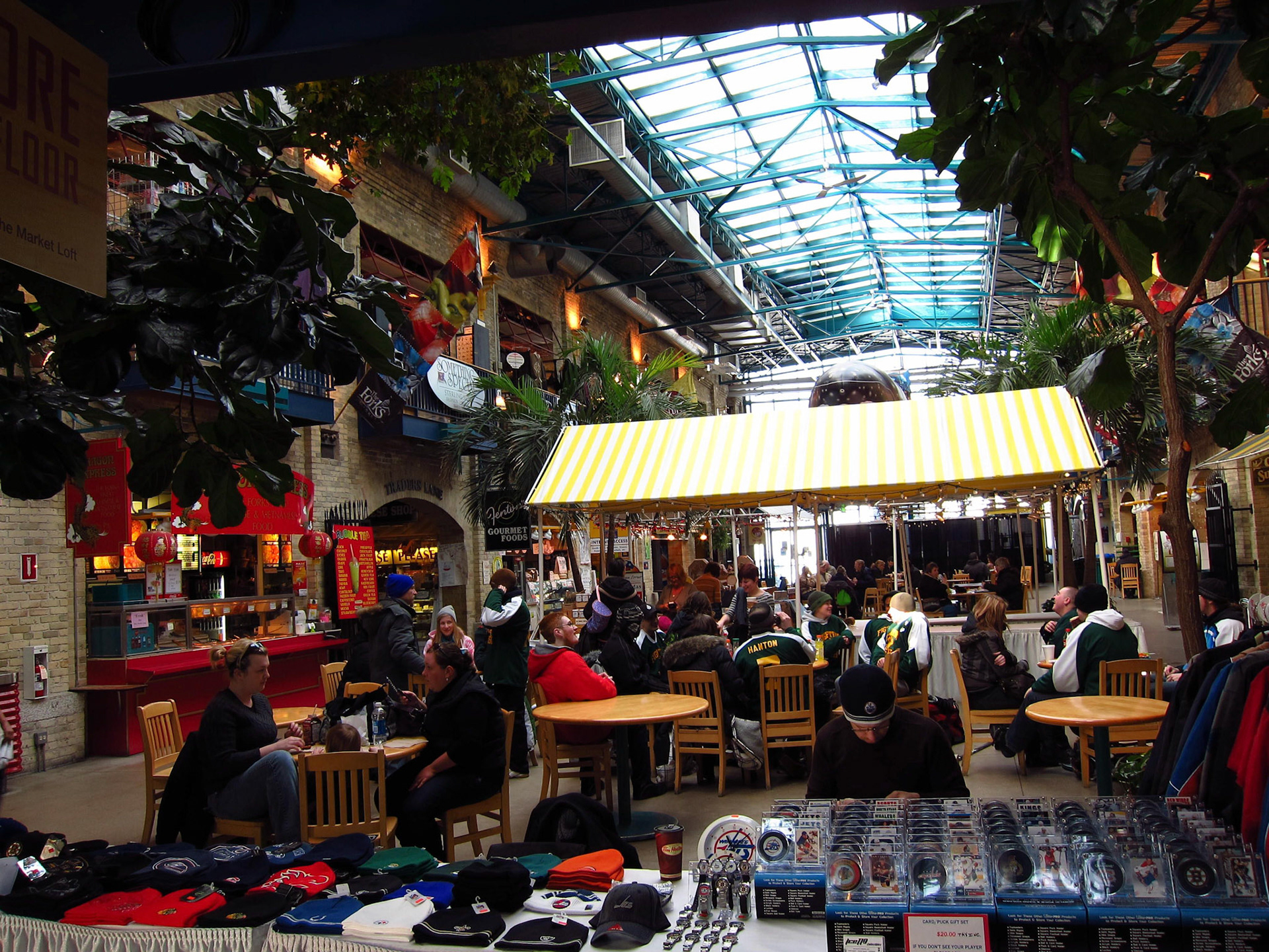 The Forks Market in Winnipeg