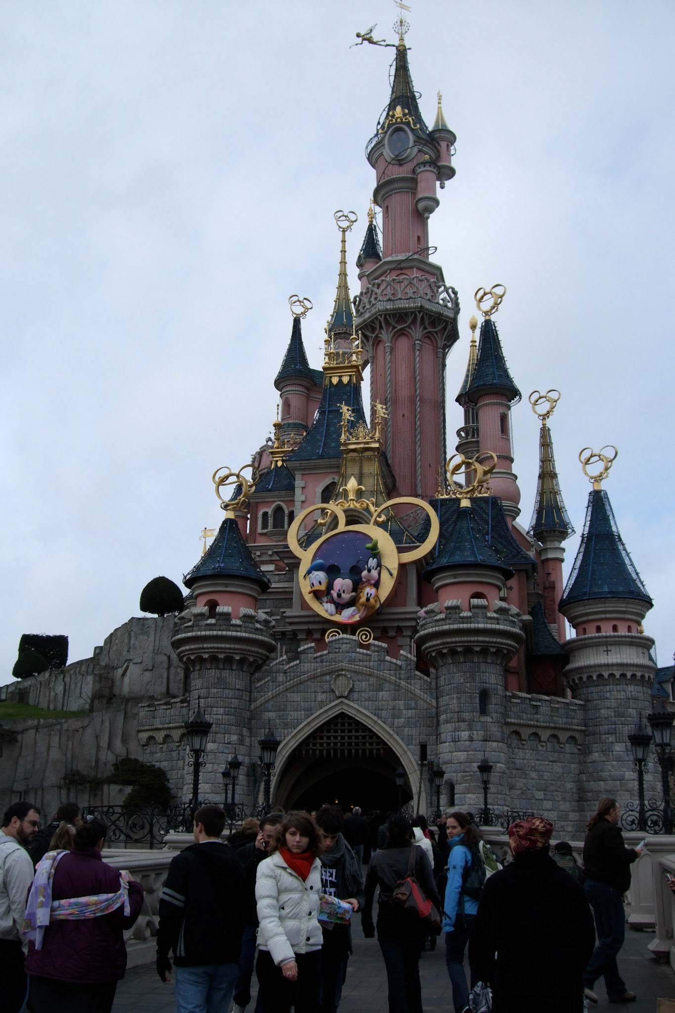 The Disneyland Paris castle