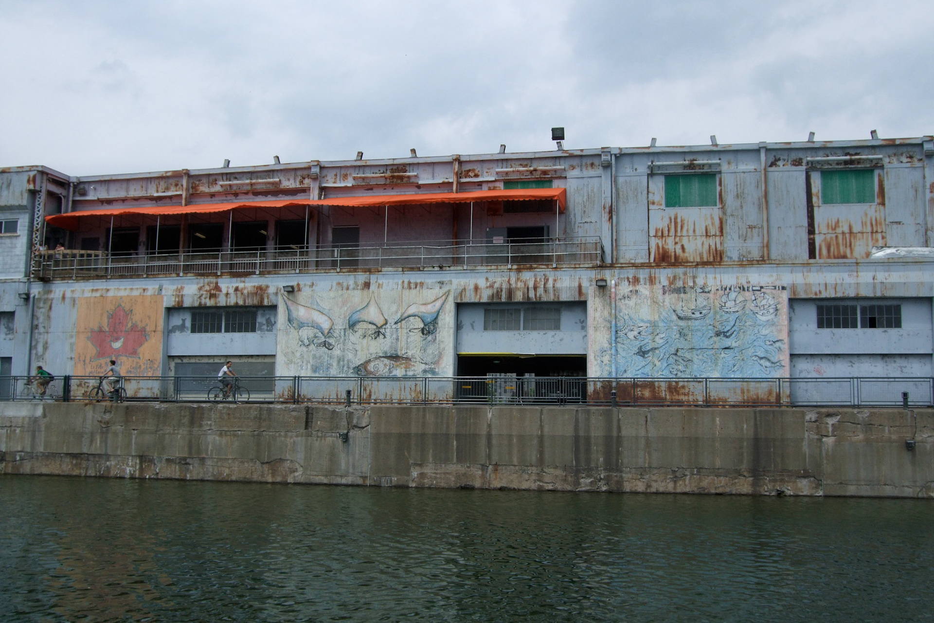 A really neat old warehouse in the Old Port of Montreal