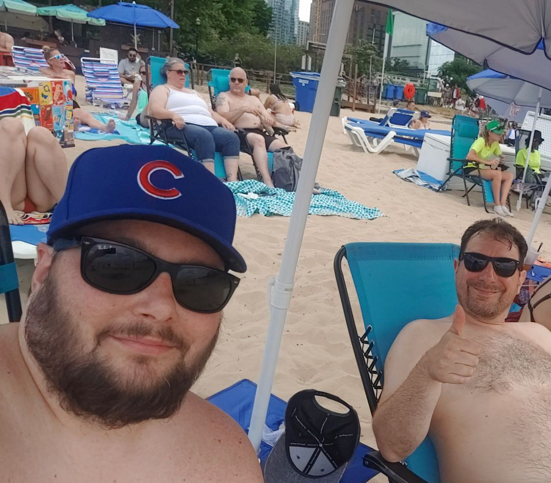 My buddy Joe and I enjoyed a few days exploring Chicago before the World Conference began. Enjoying an afternoon at the beach was quite the treat