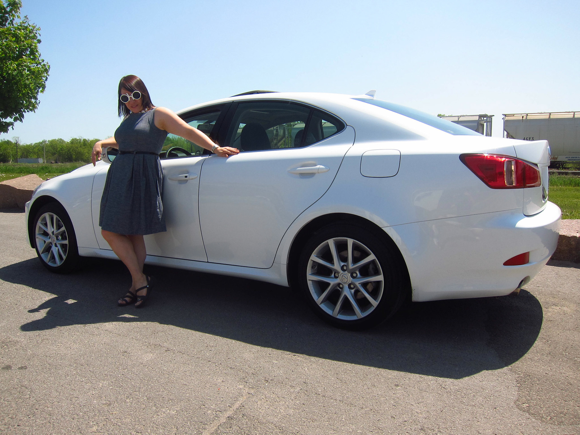 Erin Tiesma can be seen as "August" in the 2012 "Ladies of Lexus" calendar