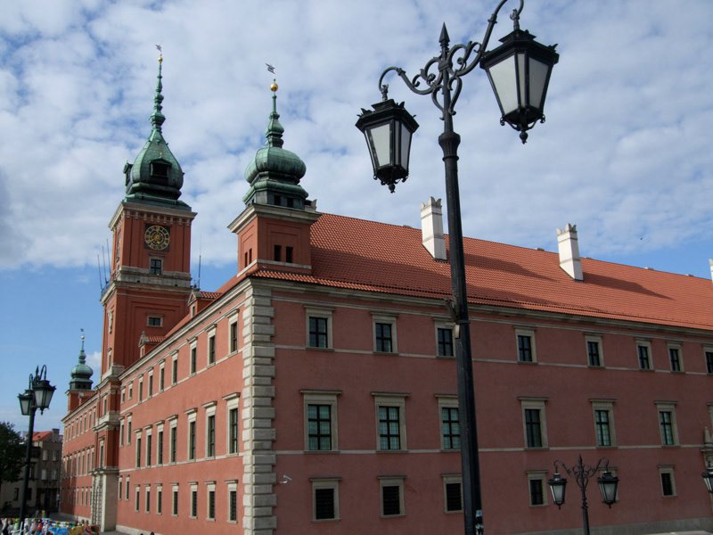 Warsaw, Poland and Baltic Sea