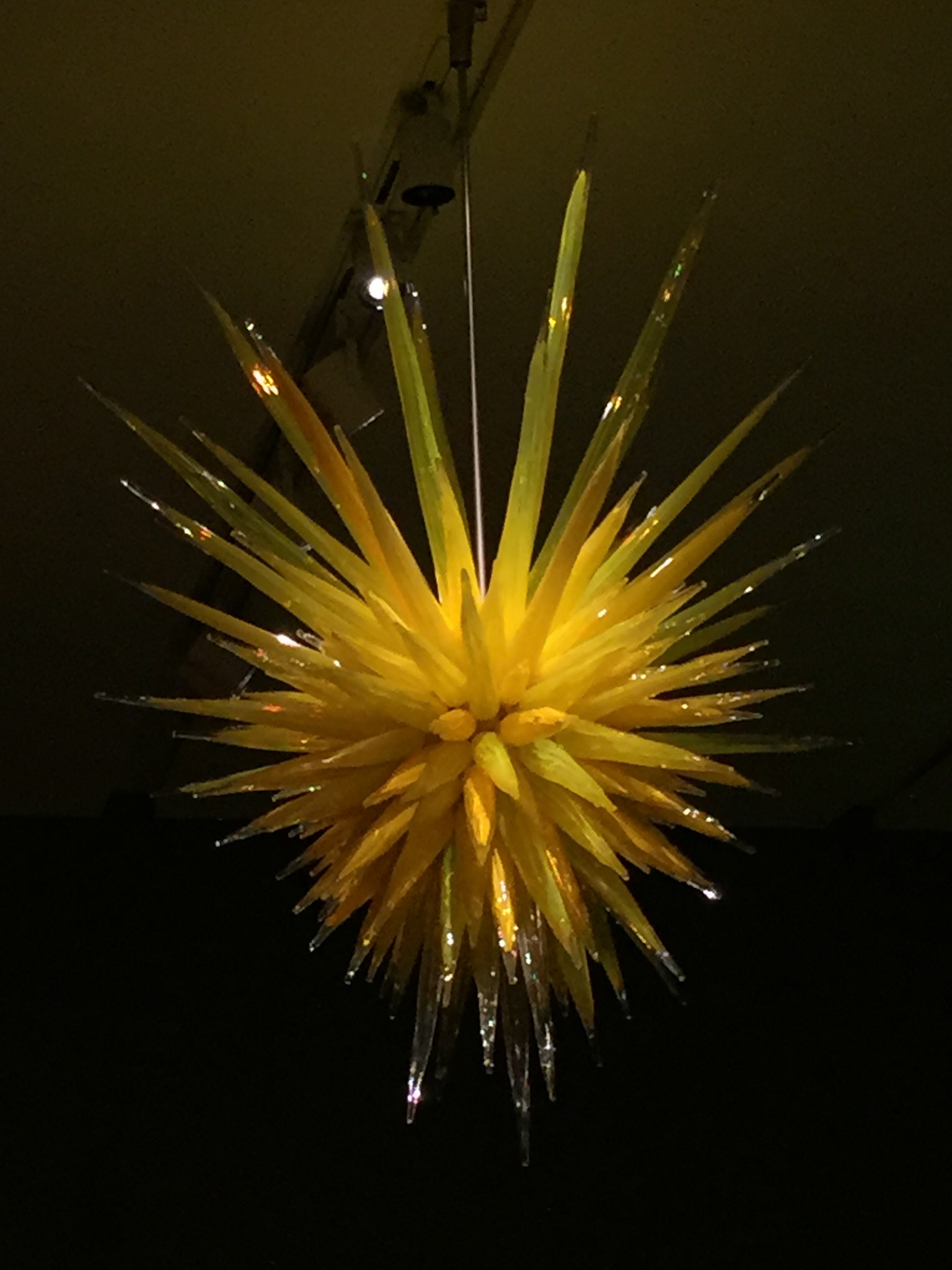 Dale Chihuly's exhibit at the ROM