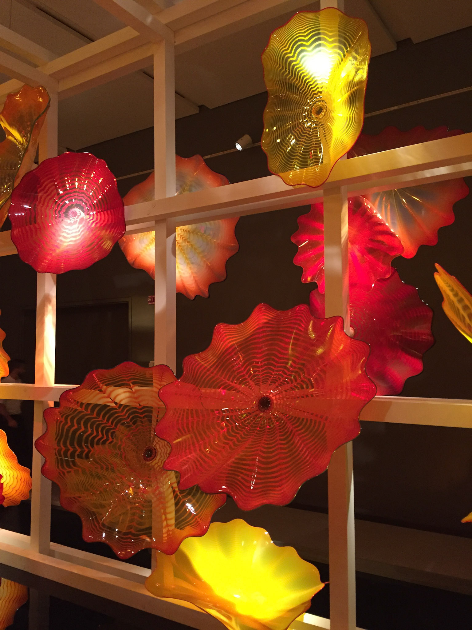 Dale Chihuly's exhibit at the ROM