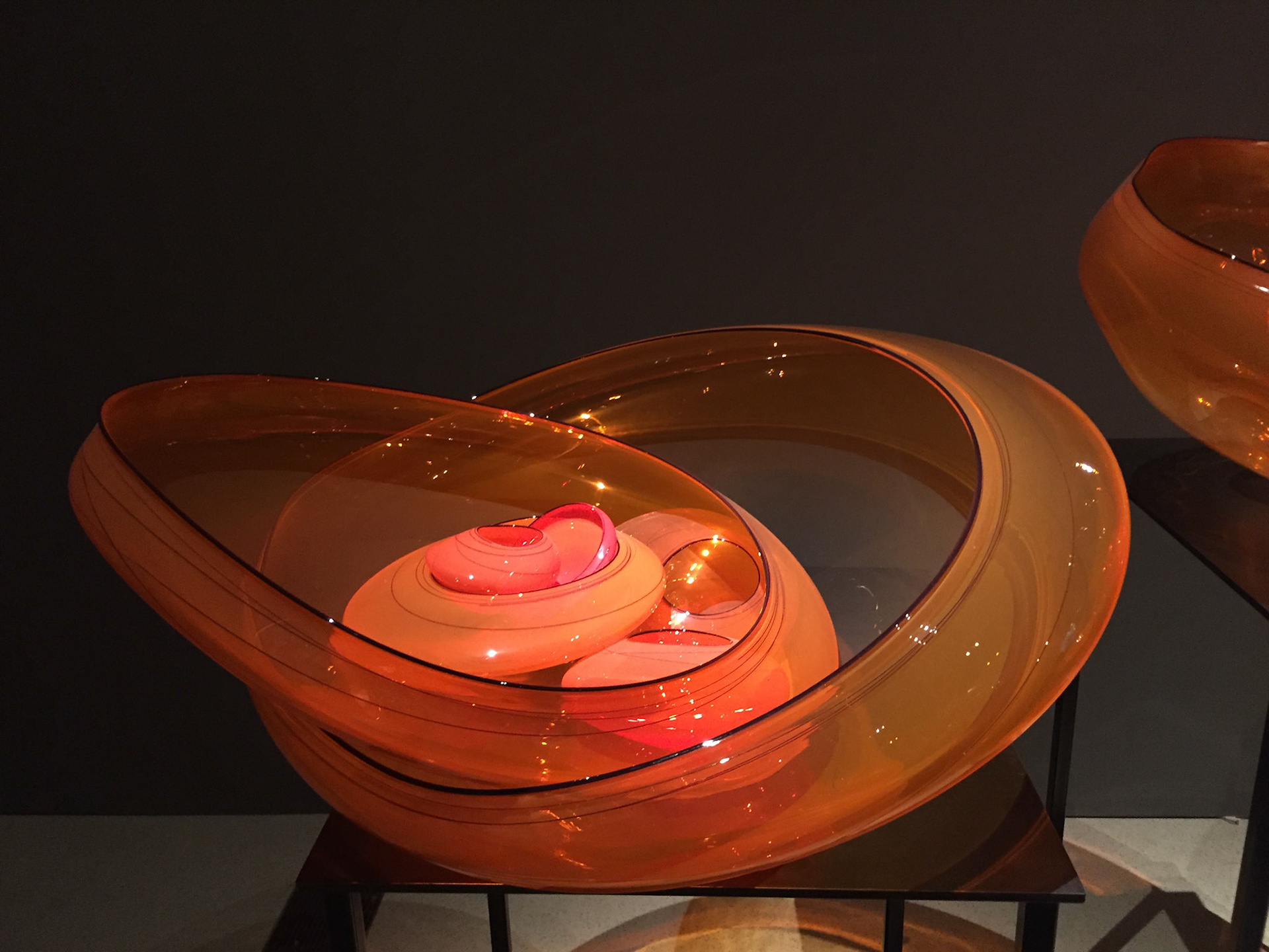 Dale Chihuly's exhibit at the ROM