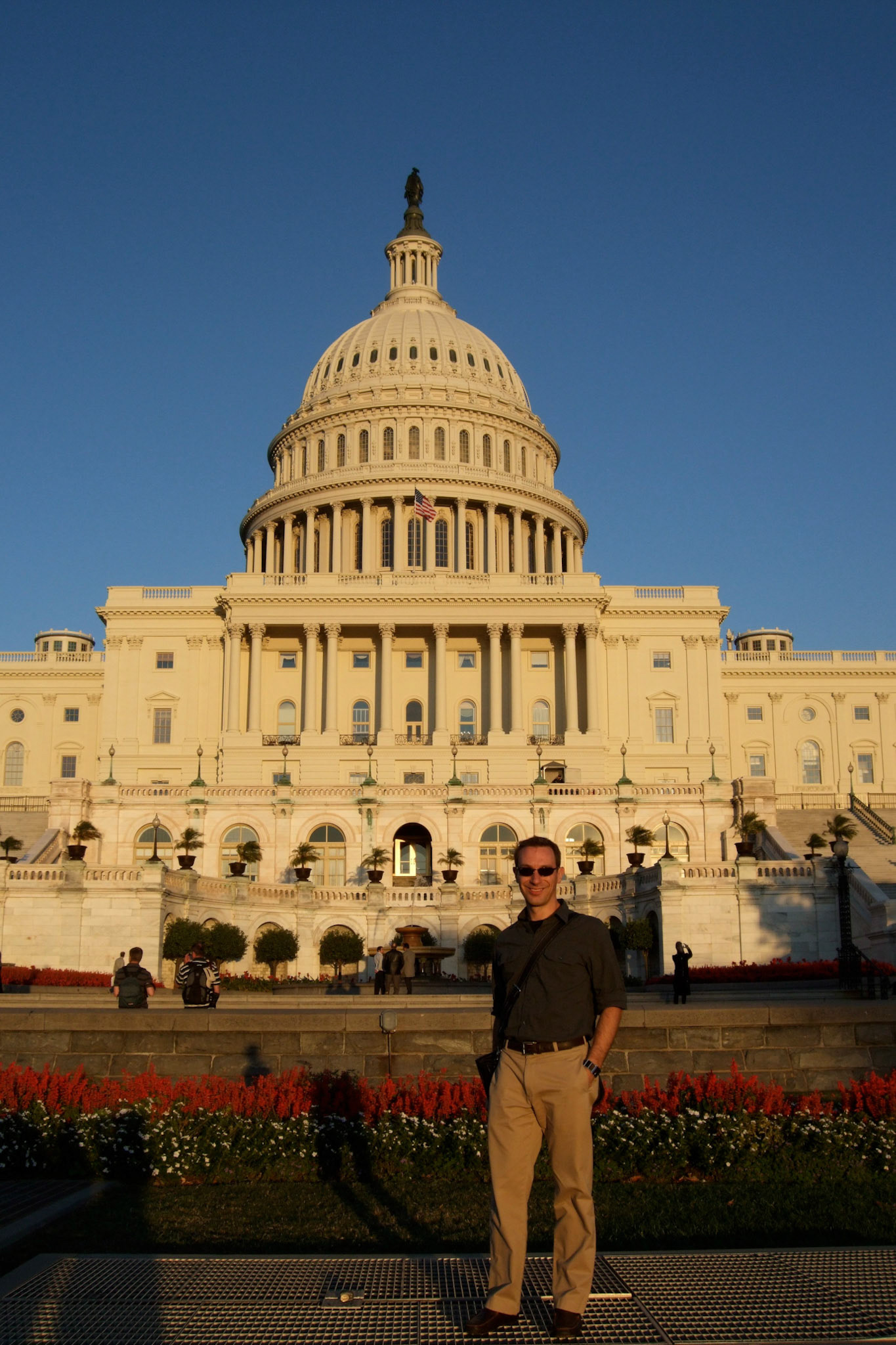 Me again - in front of the Capitol Building.