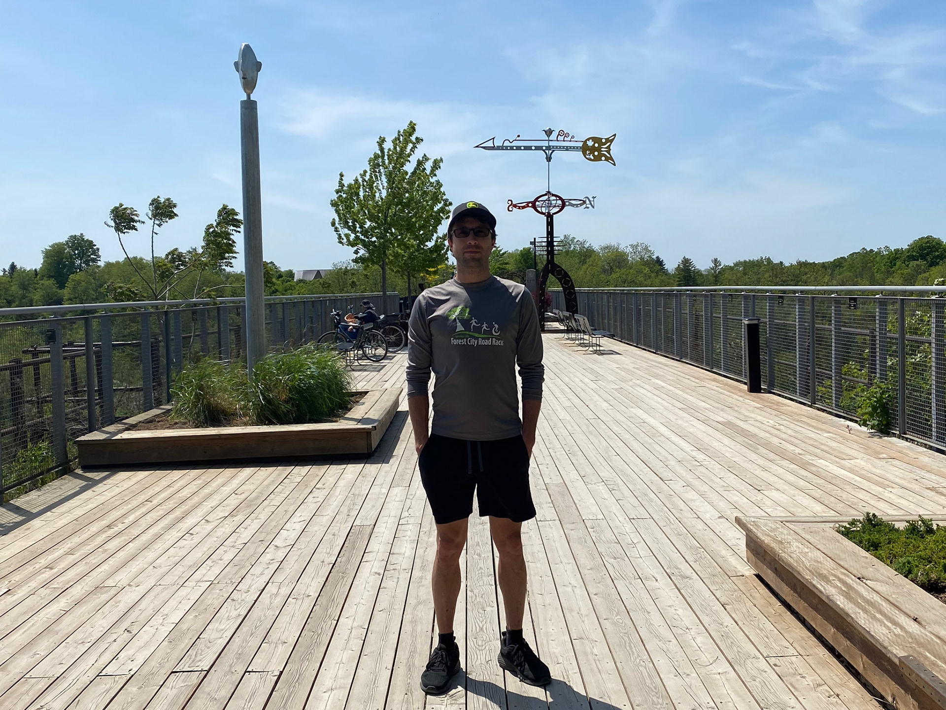 Emerson and I visited St. Thomas Elevated Park