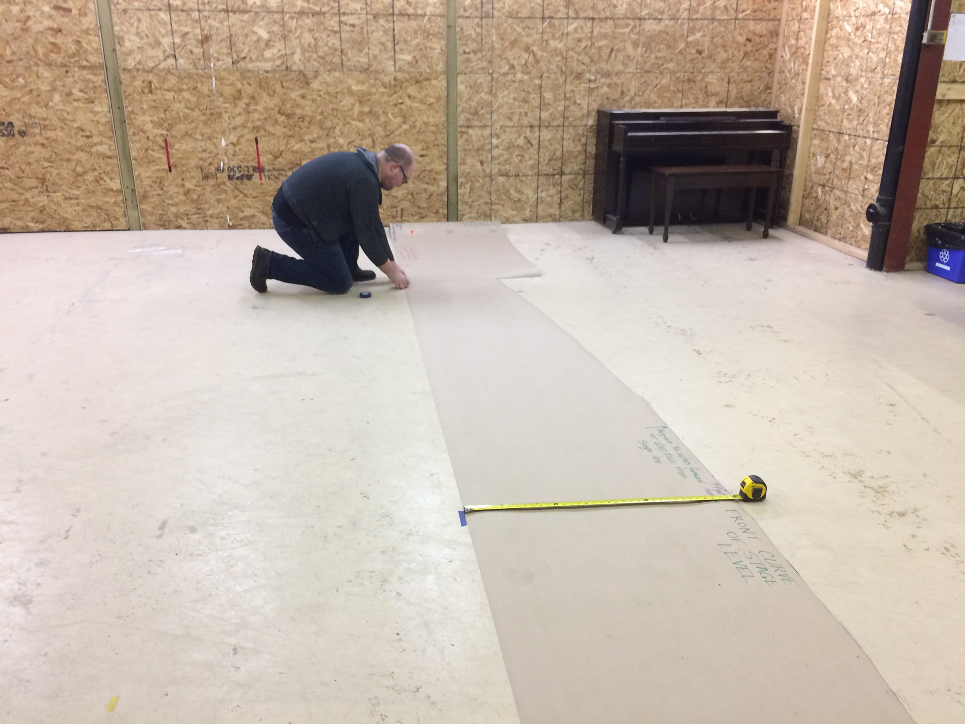 Rehearsals behind the scenes for "Vanya and Sonia and Masha and Spike" by Christopher Durang