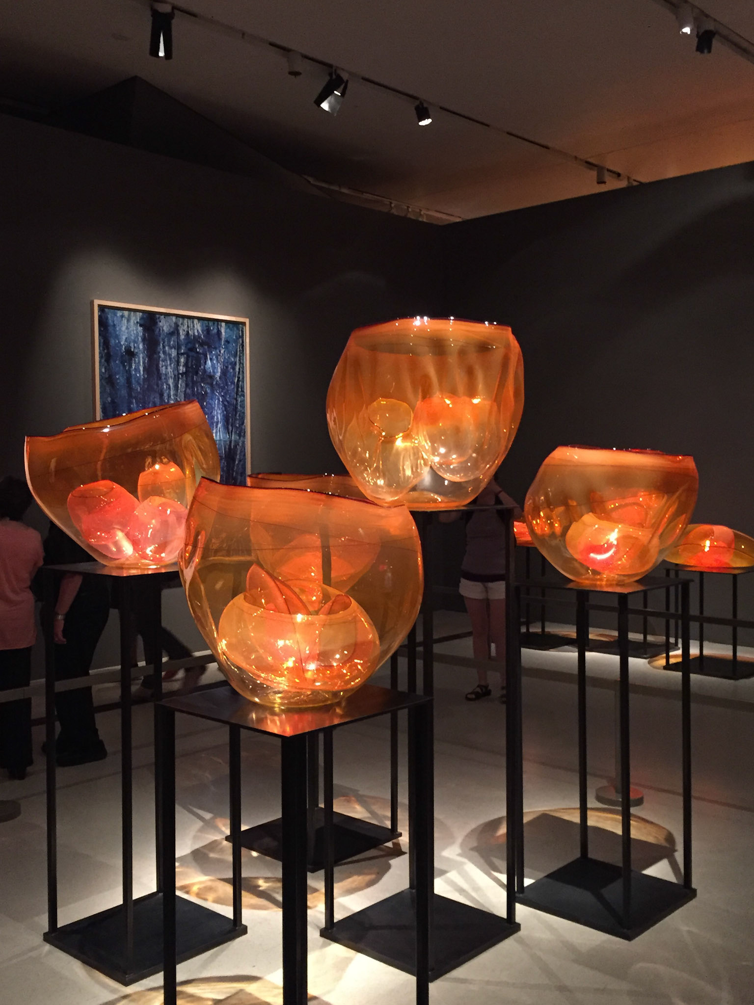 Dale Chihuly's exhibit at the ROM