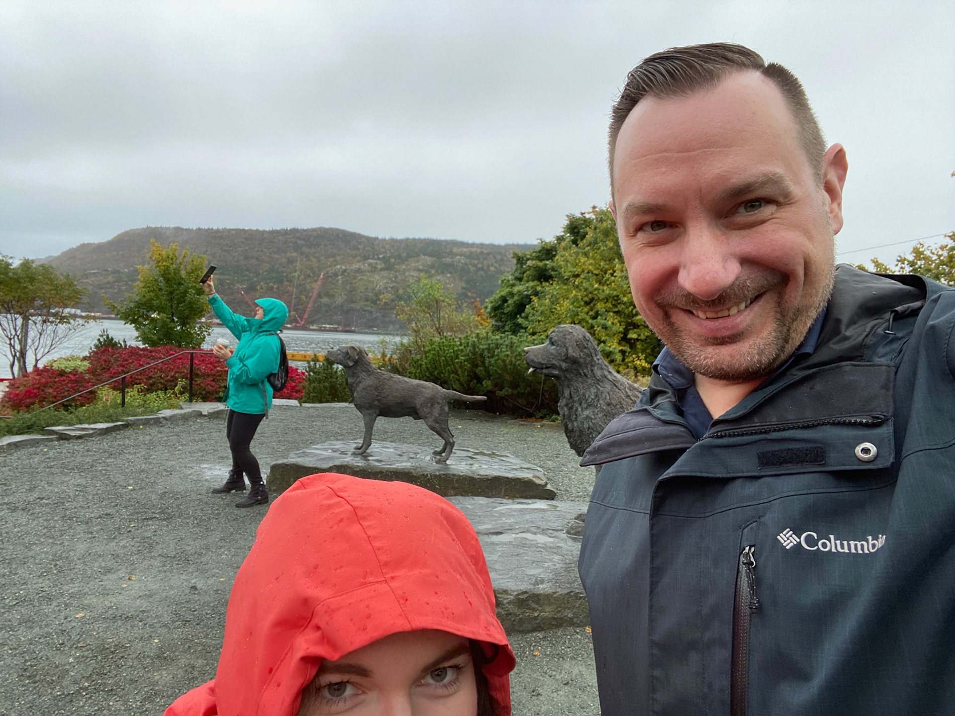We competed with each other in a fun scavenger hunt of downtown St. John's