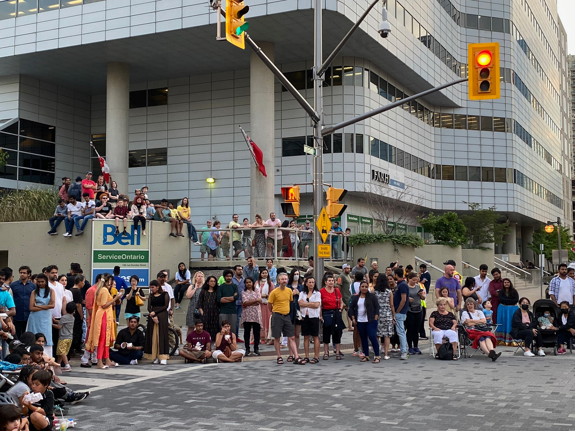 Canada Day 2022 in downtown London