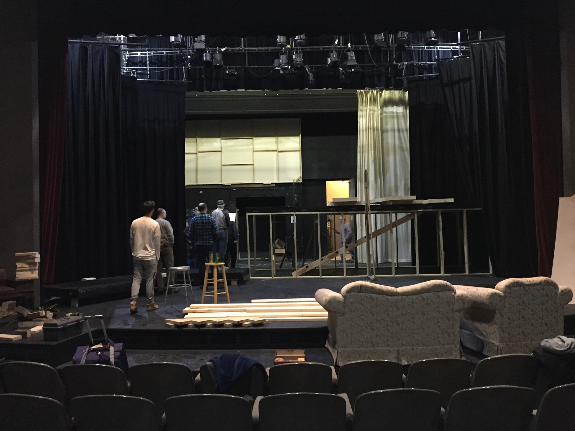 Set building!