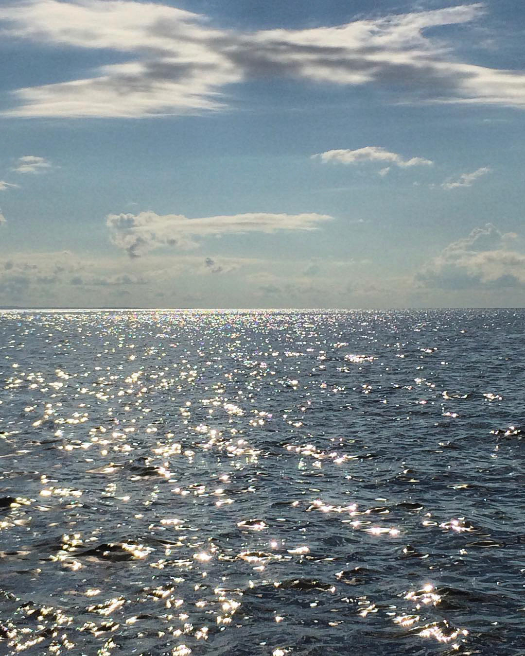 Crystal shimmering water, blue skies and sunshine #cottagetime #nottawasagabay #nofilter