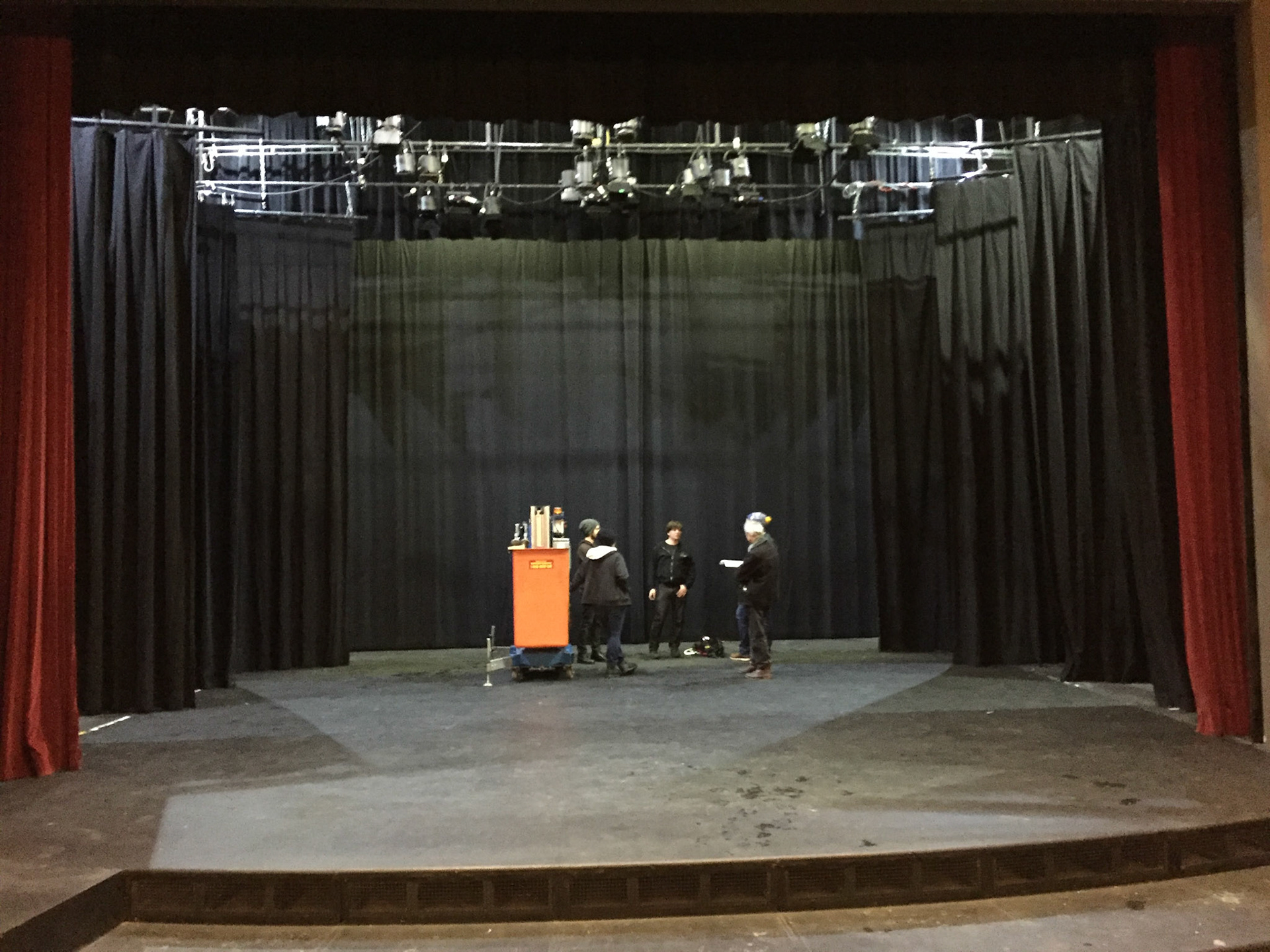 Upon this blank canvas, a transformation is about to unfold! #LCPvanya set build week begins... getting ready for theatre magic Feb 15-25 at the Palace Theatre!