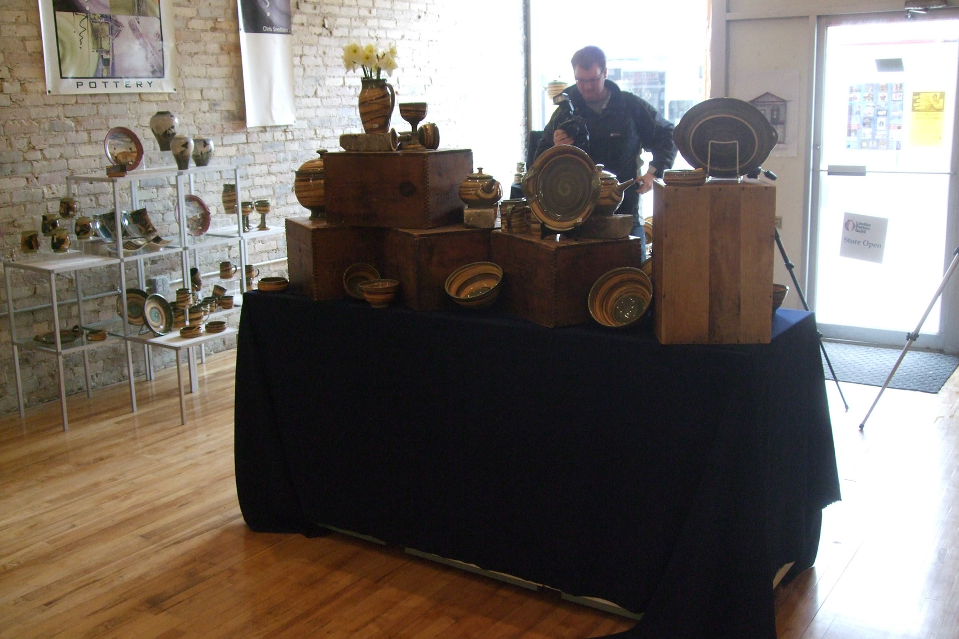 A new cultural centre on the Old East scene: the London Clay Art Centre has moved into a beautifully restored storefront