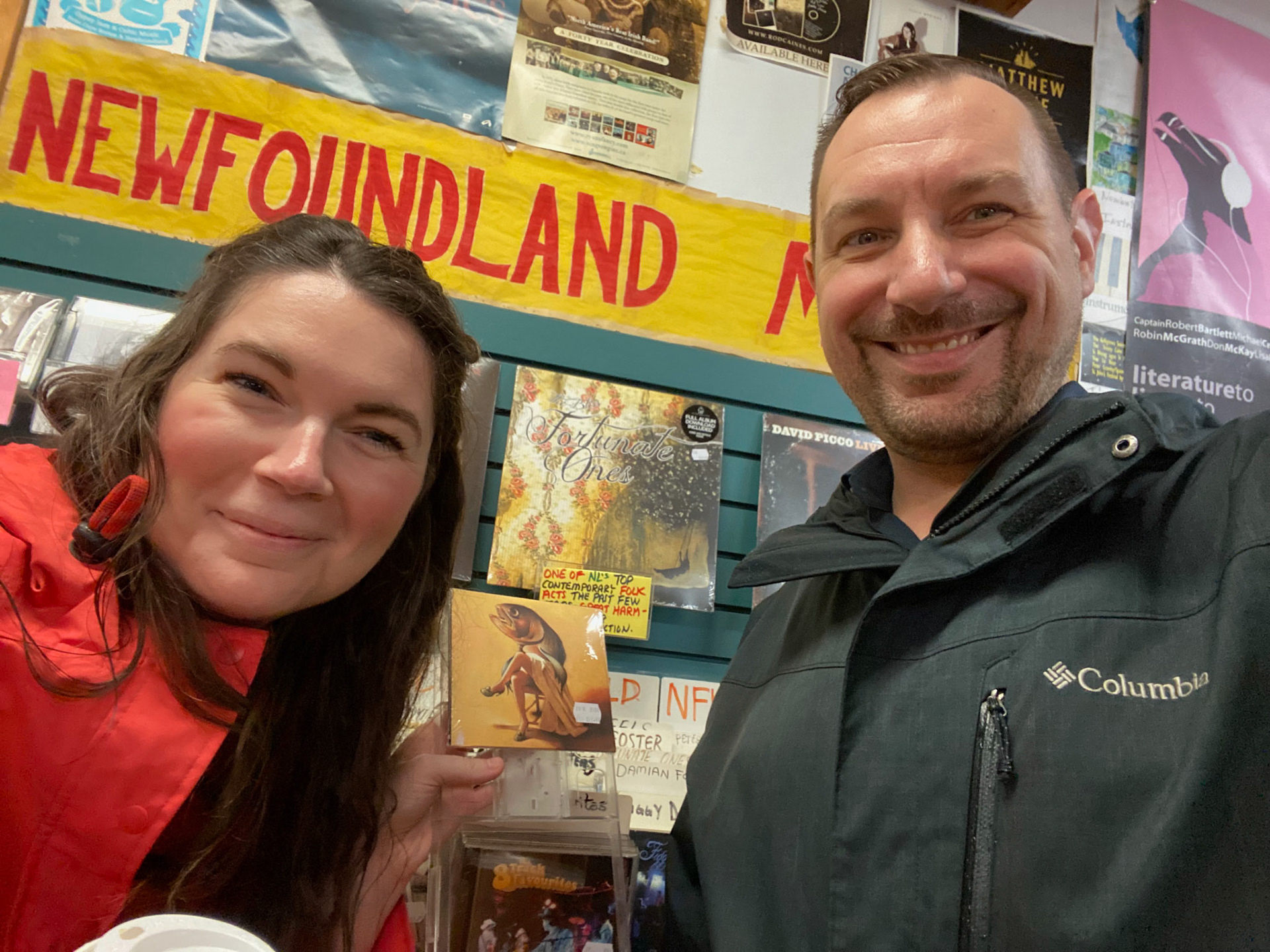 We competed with each other in a fun scavenger hunt of downtown St. John's