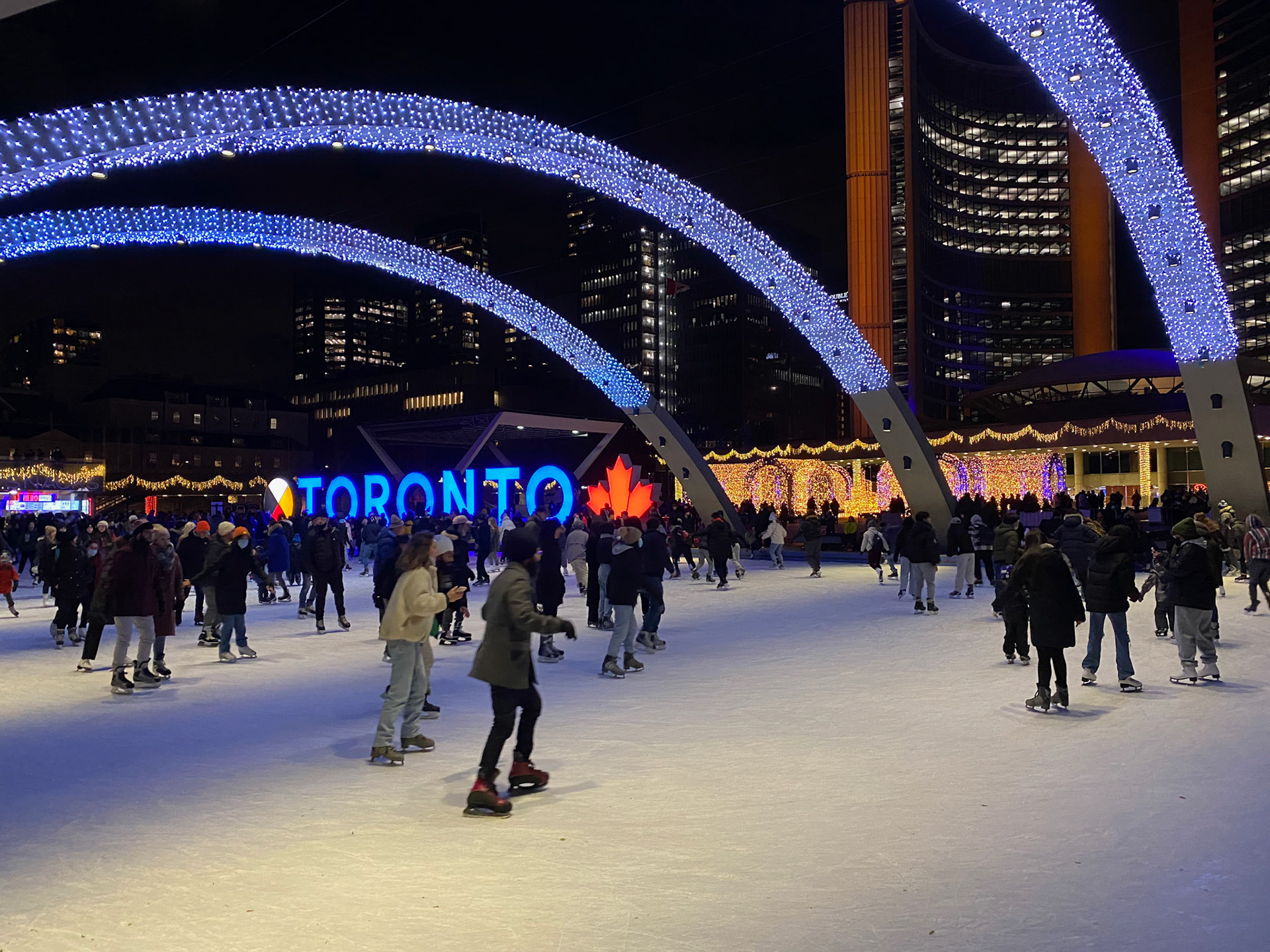 Toronto at Christmas December 2022
