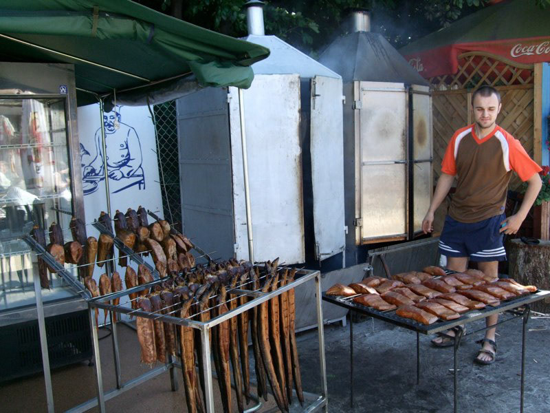 Warsaw, Poland and Baltic Sea