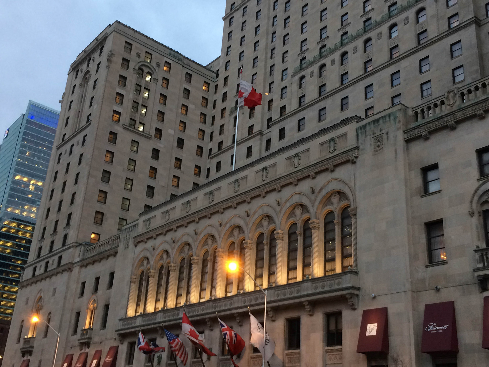 The majestic Royal York Hotel