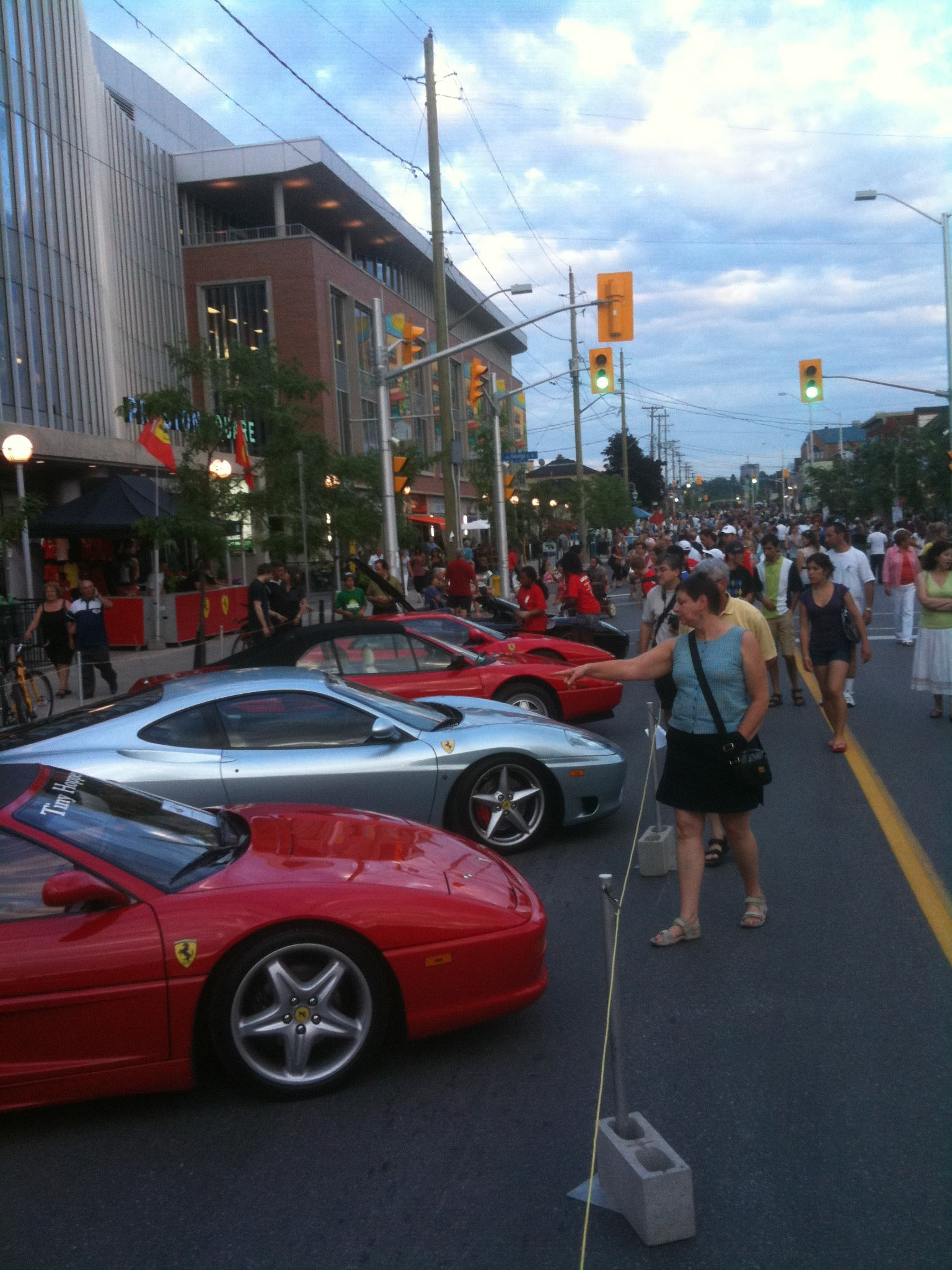 Lots of Ferraris on display at the Ottawa Italian festival