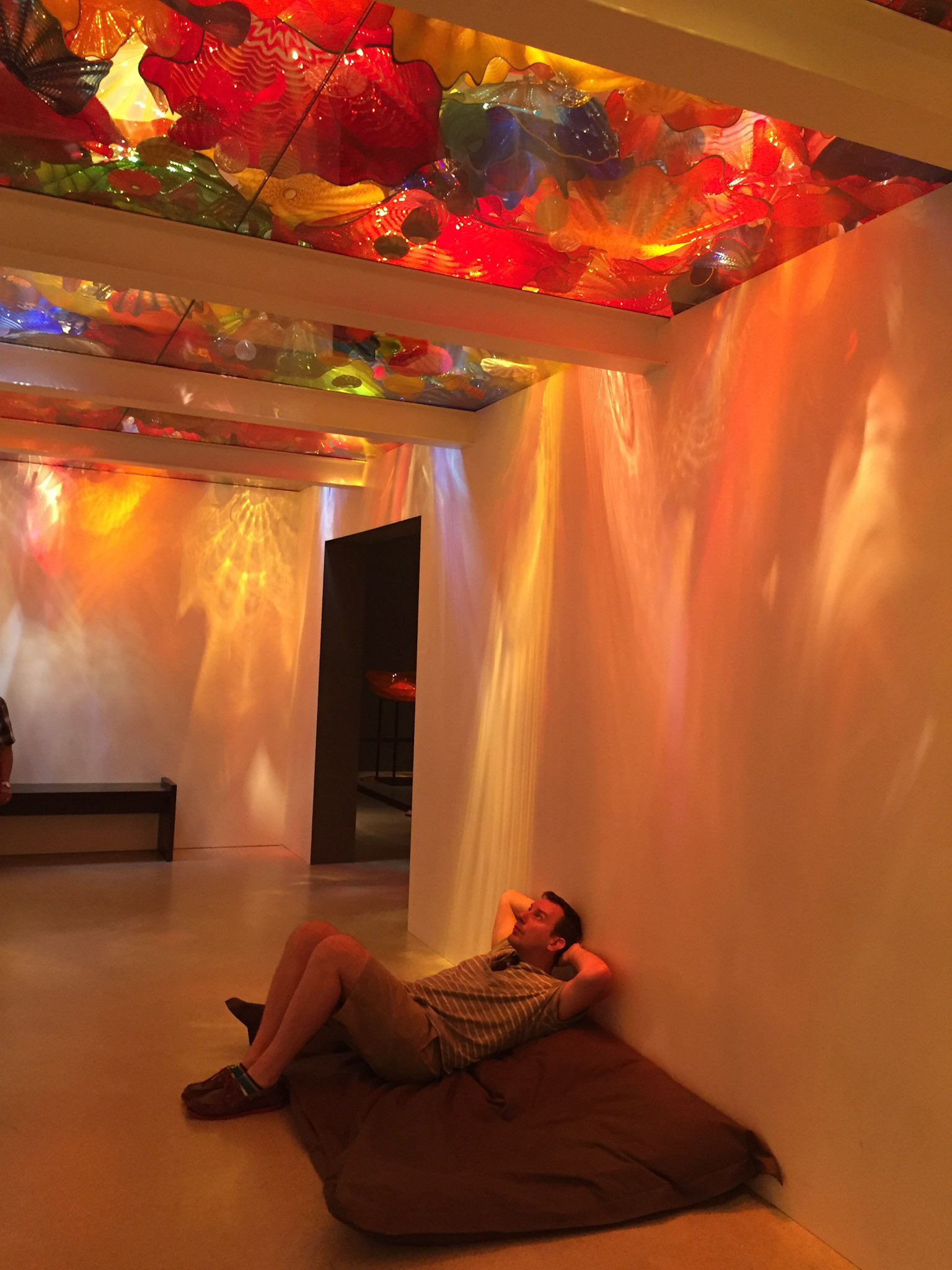 Dale Chihuly's exhibit at the ROM