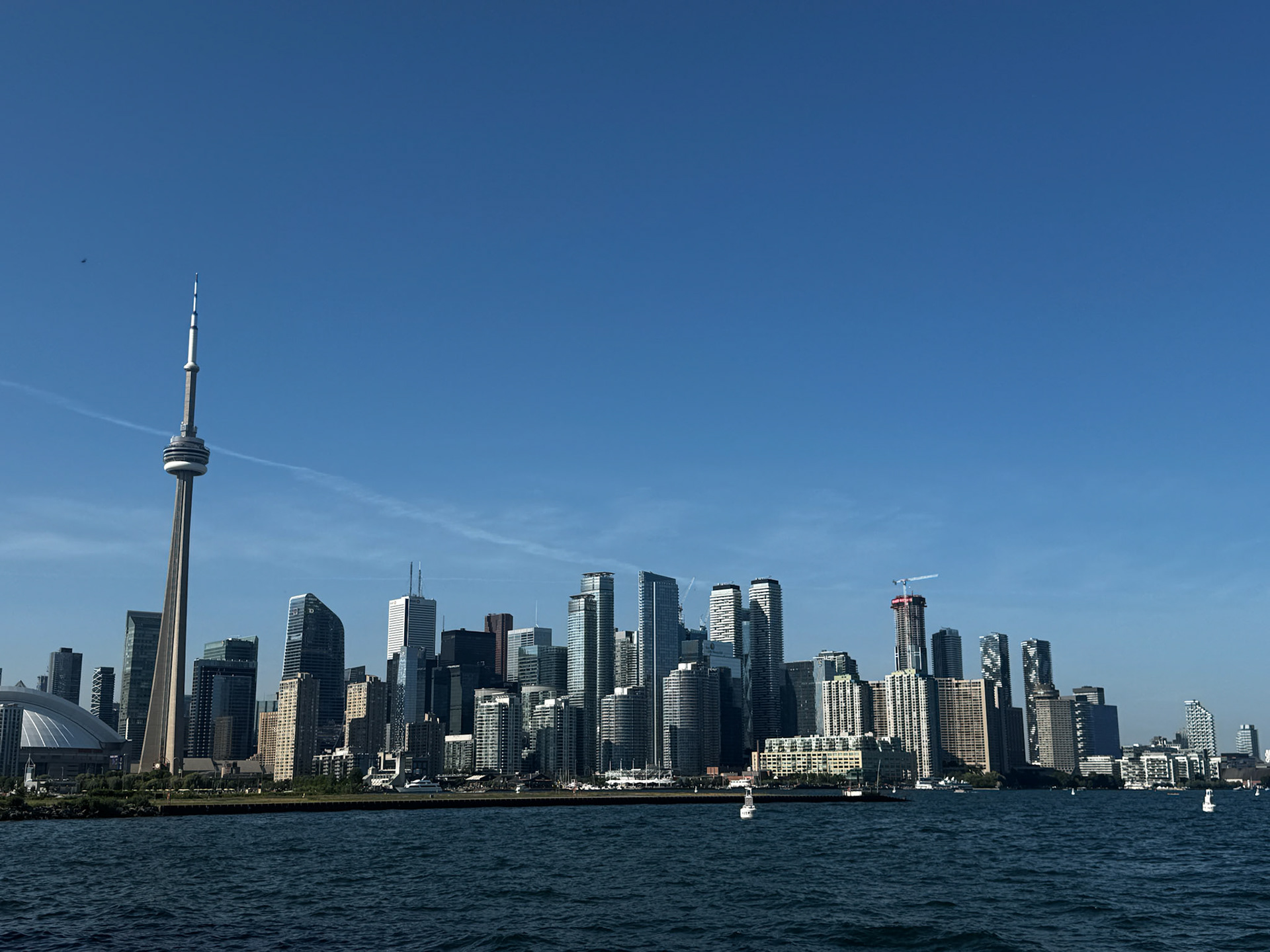 Toronto Skyline from the islands