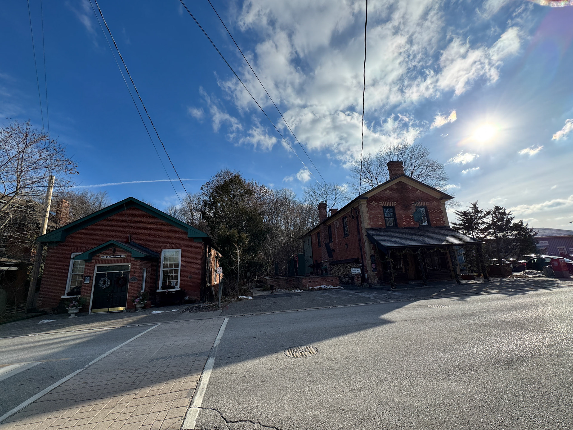 Copper Kettle Pub and Glen Williams Town Hall