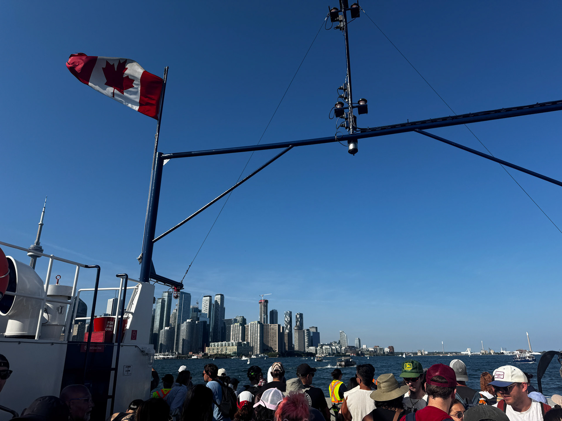 Toronto Skyline from the islands