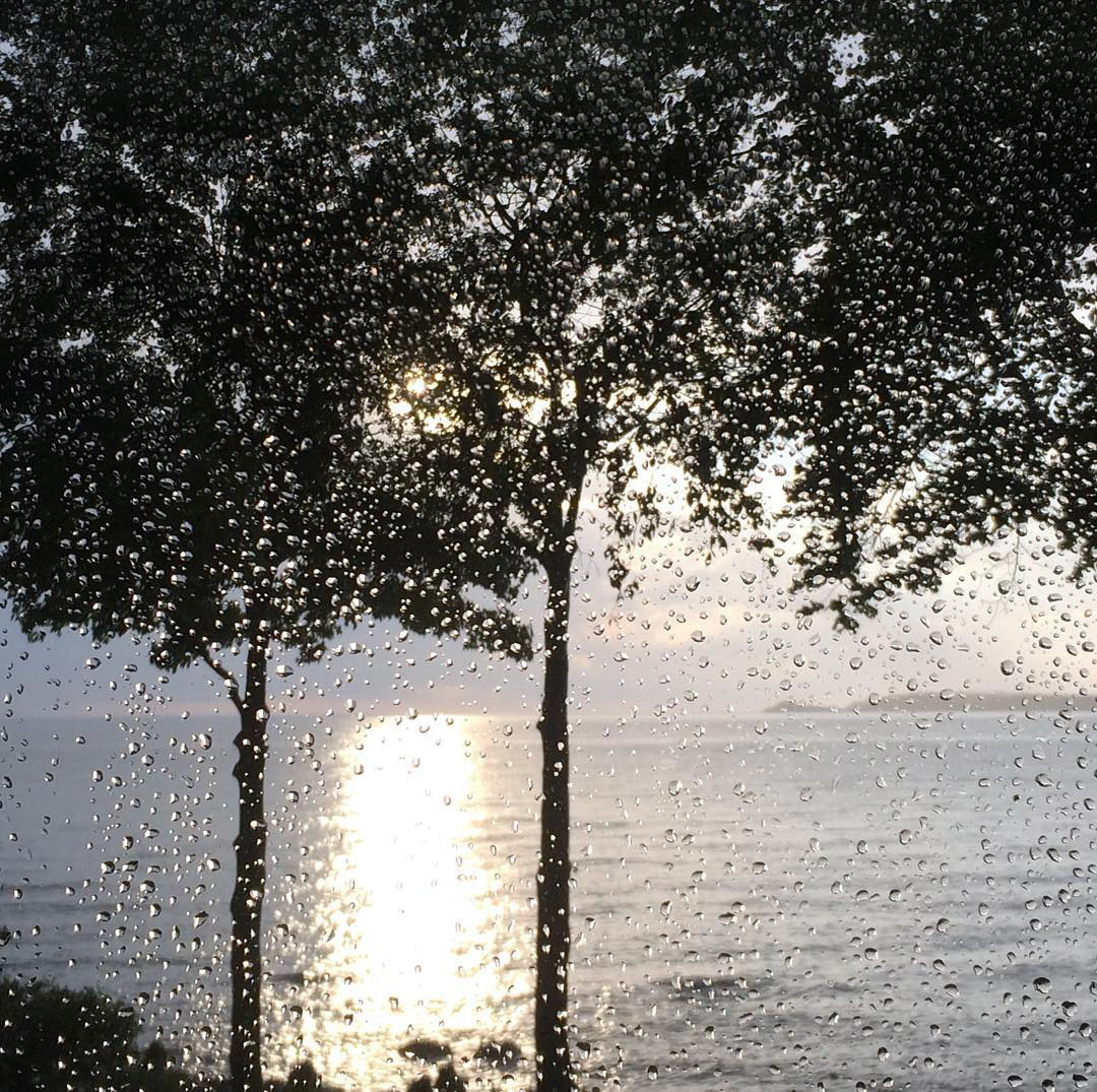 The calm after the storm #sunset #onstorm