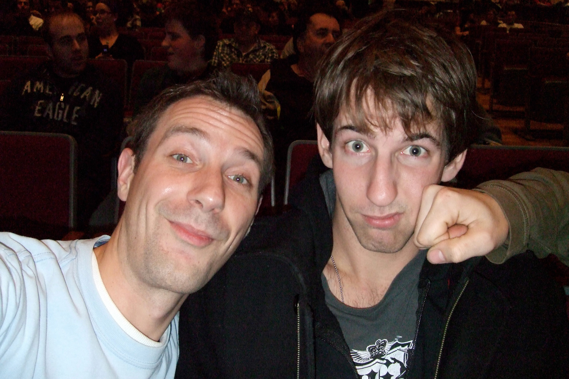 Matt takes one to the face. I think that means that Matt Good needs to start!